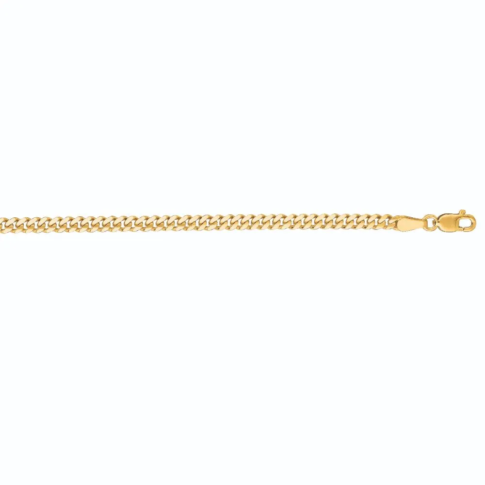 14K 3.6mm Gourmette Chain