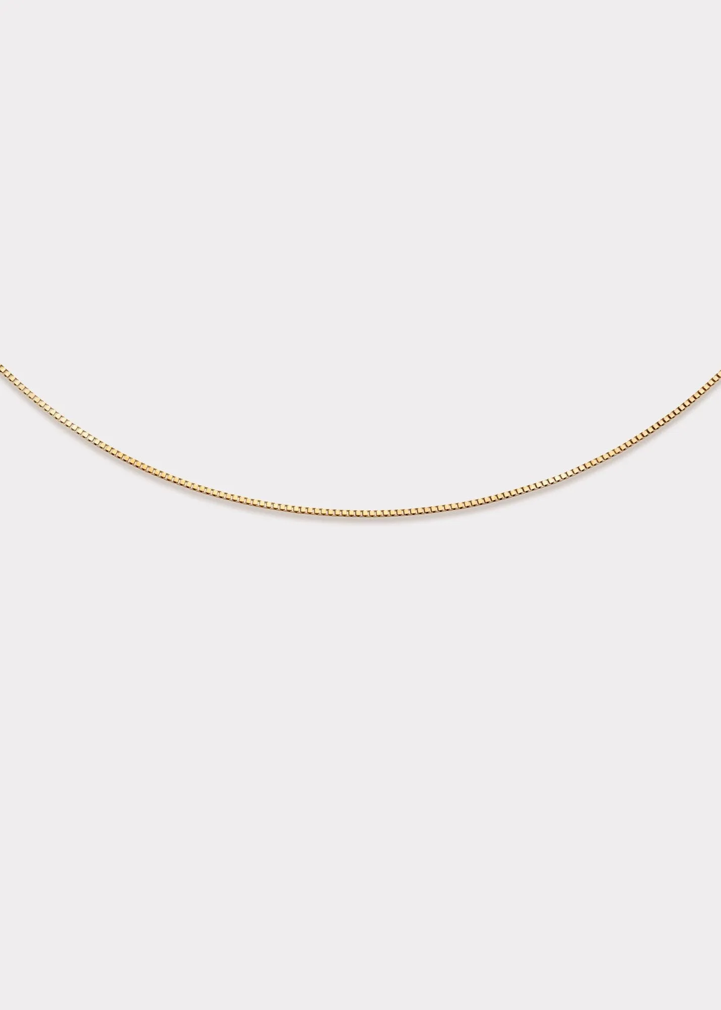 14k Gold Box Chain
