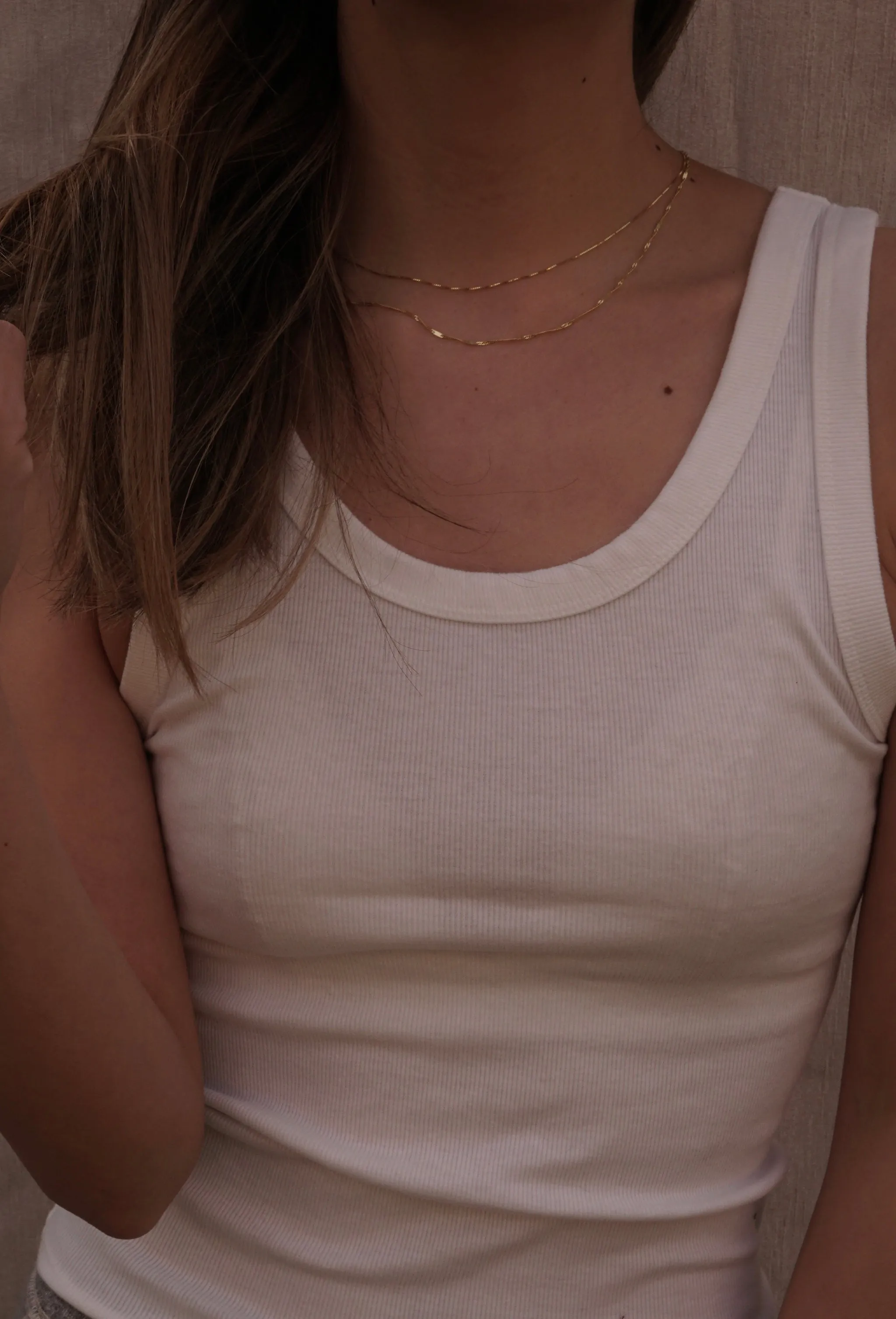 14k Gold Box Chain