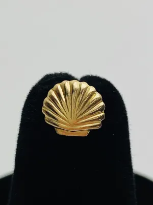 14K Gold Filled Clam Shells, 1.03mm X 6.69mm sku# 244-4 /0.9mm X 5.81mm sku# 595-4