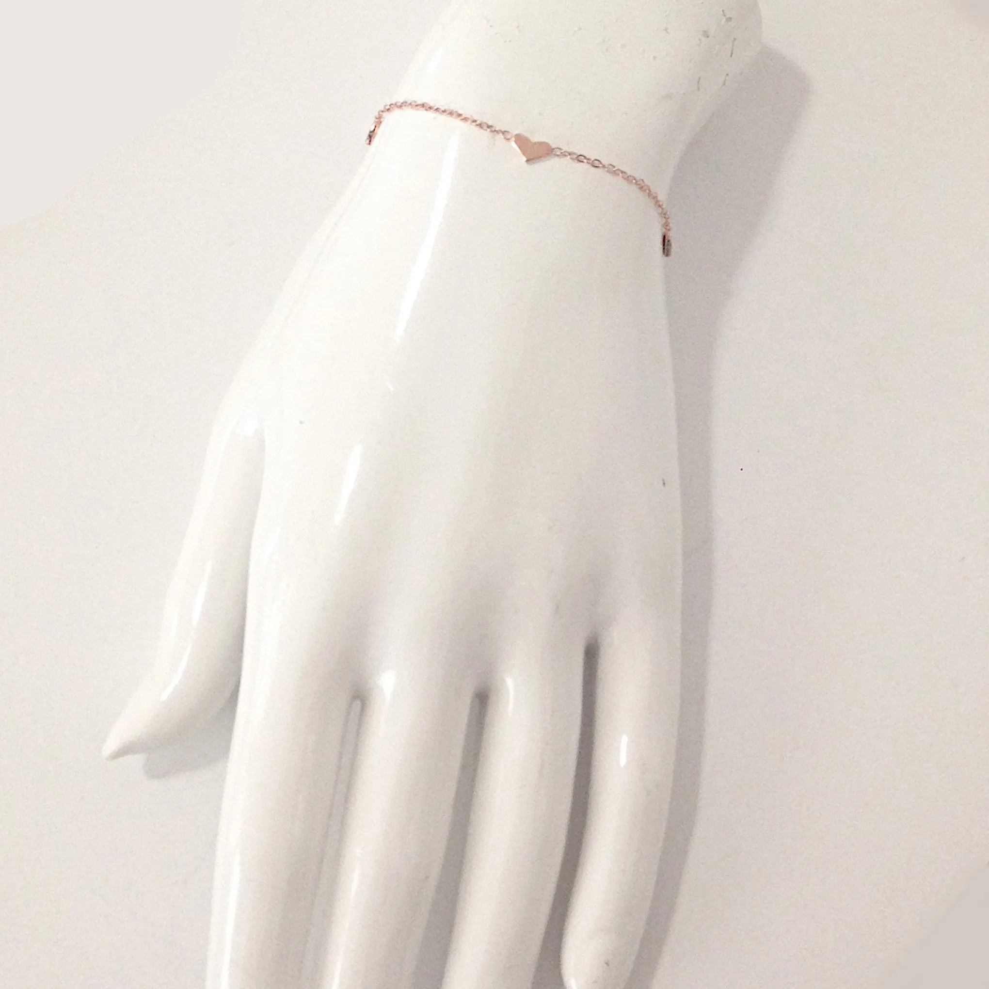 14K Gold Triple XS Sweetheart Bracelet