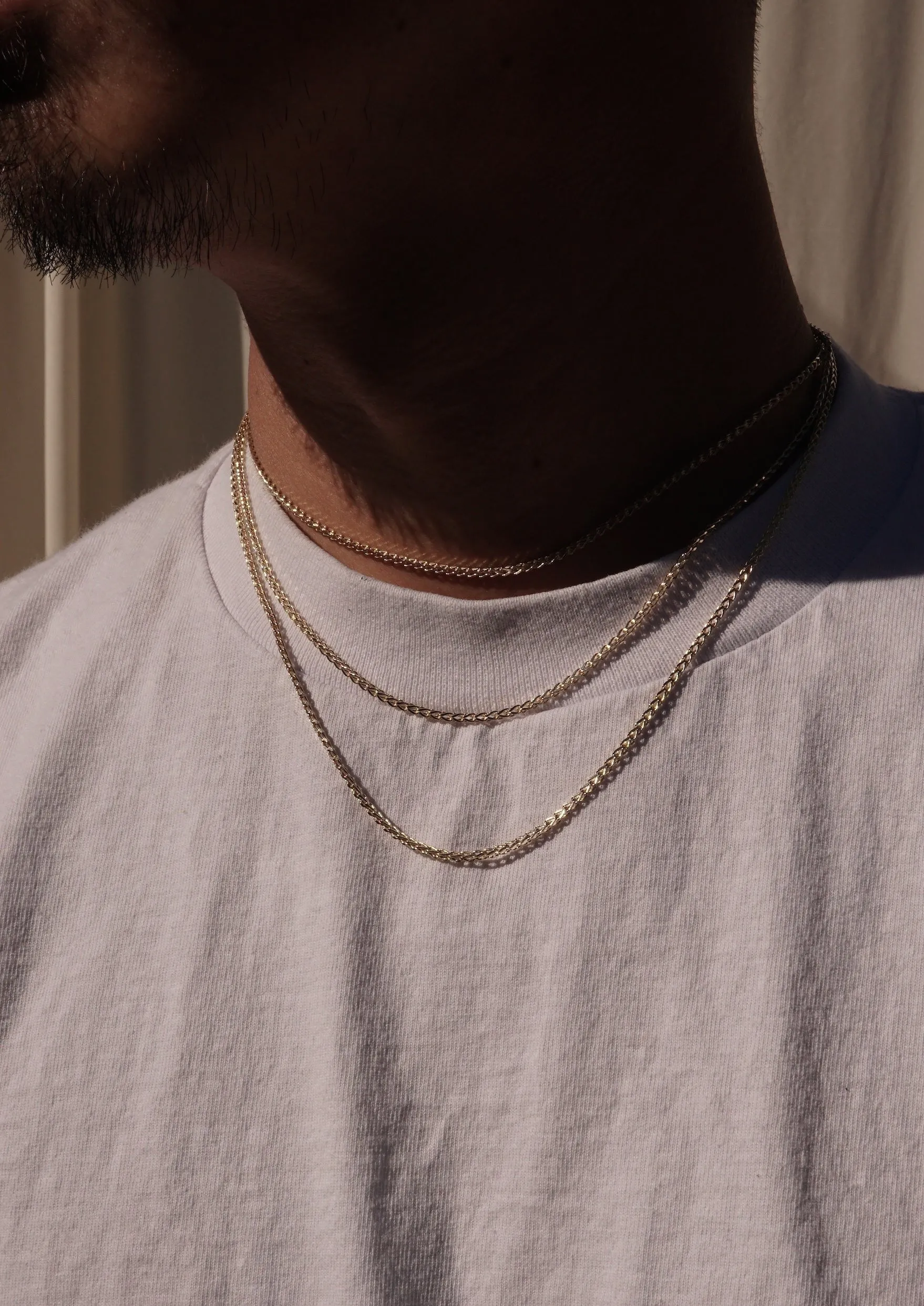 14k Medium Thick Light Franco Chain