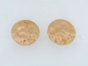 14K-YG CIRCULAR EARRINGS