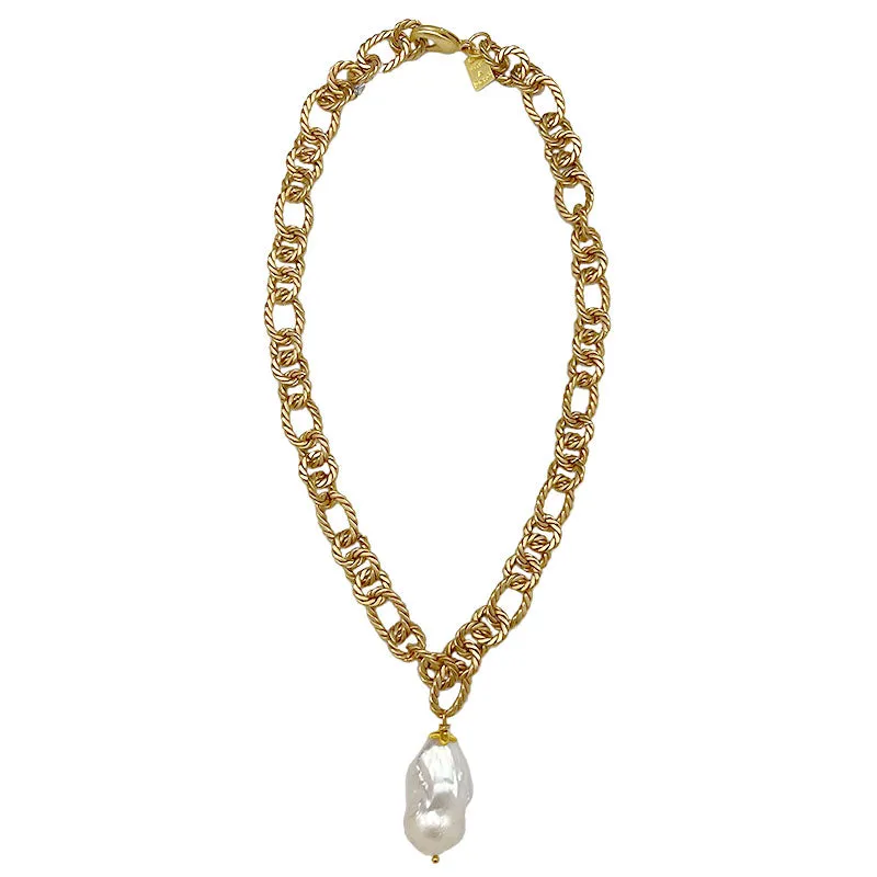 159-01-G | THE KARL CHAIN CHOKER IN GOLD