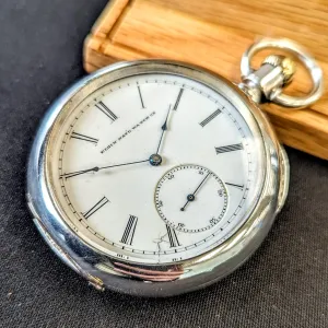 1888 ELGIN Natl Watch Co. Pocket Watch 16s 11 Jewels Grade 92 Wristwatch