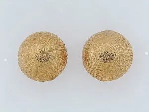 18K-YG CIRCULAR EARRINGS BY "TIFFANY & CO."