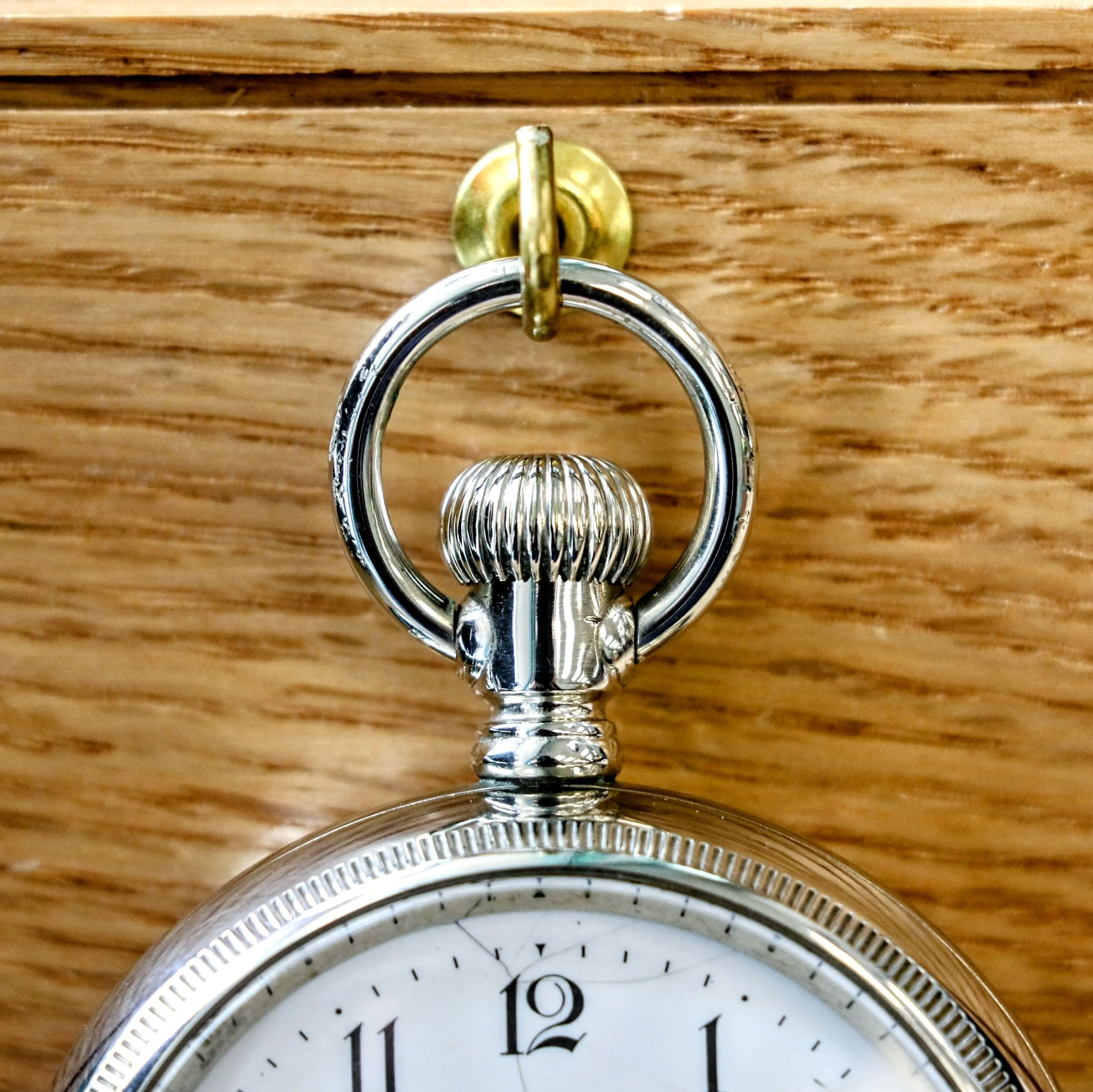 1904 HAMPDEN Watch Co. Pocket Watch 18s Grade No. 65 11 Jewels Lever Set USA Made
