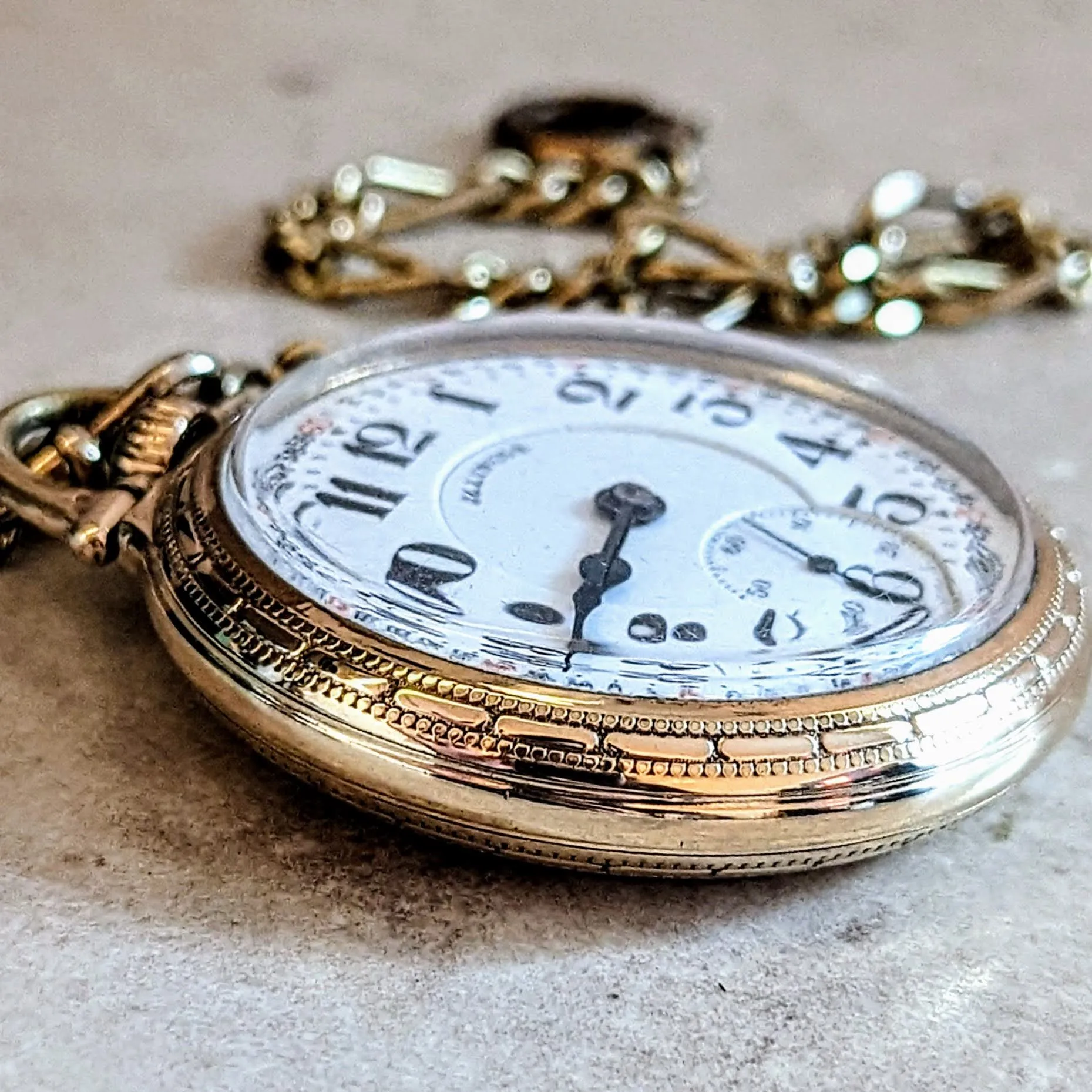 1918 Illinois Bunn Special Pocket Watch Railroad Grade Model 9 Size 16s 21J 6 ADJs