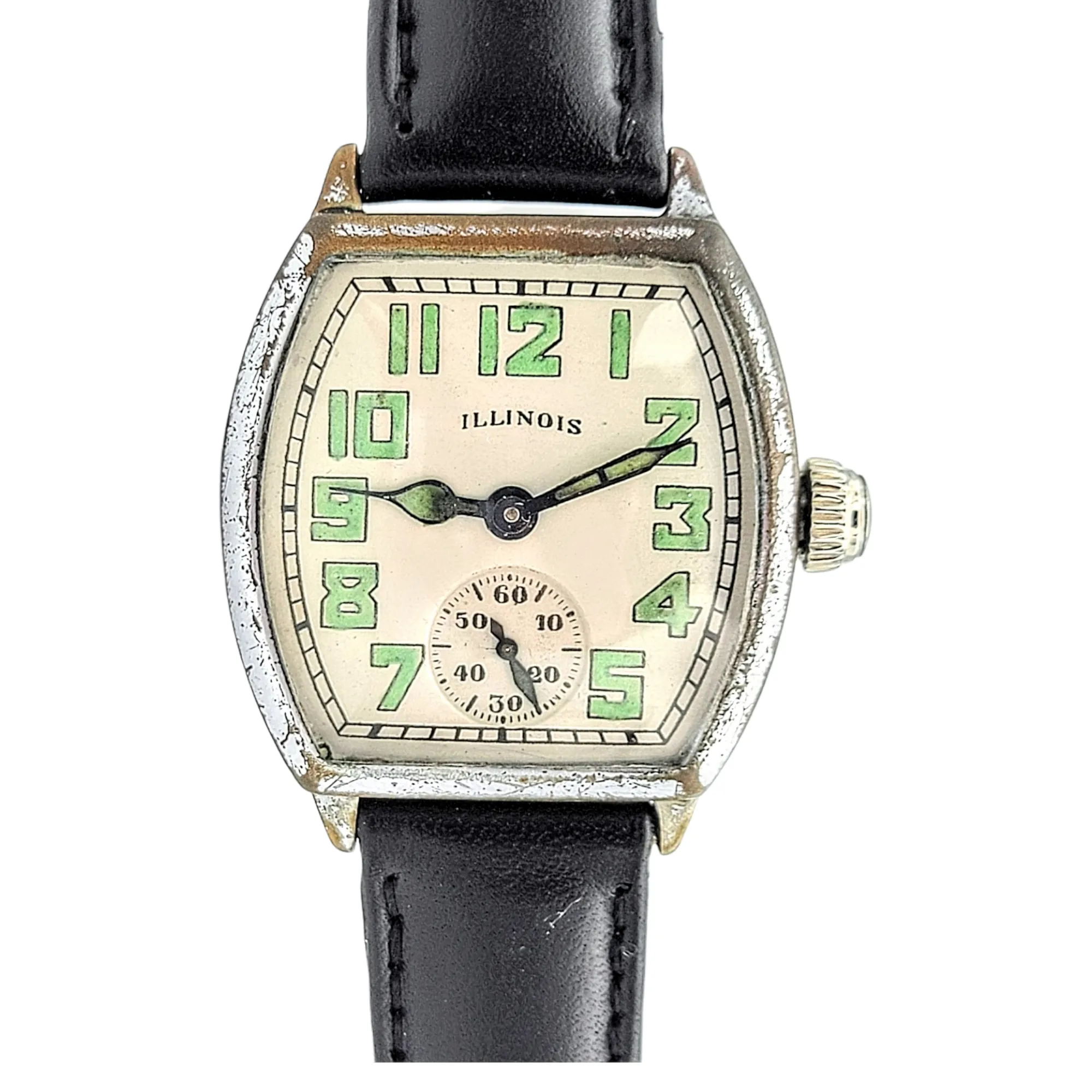 1932 ILLINOIS Whippet Watch Art Deco U.S.A.