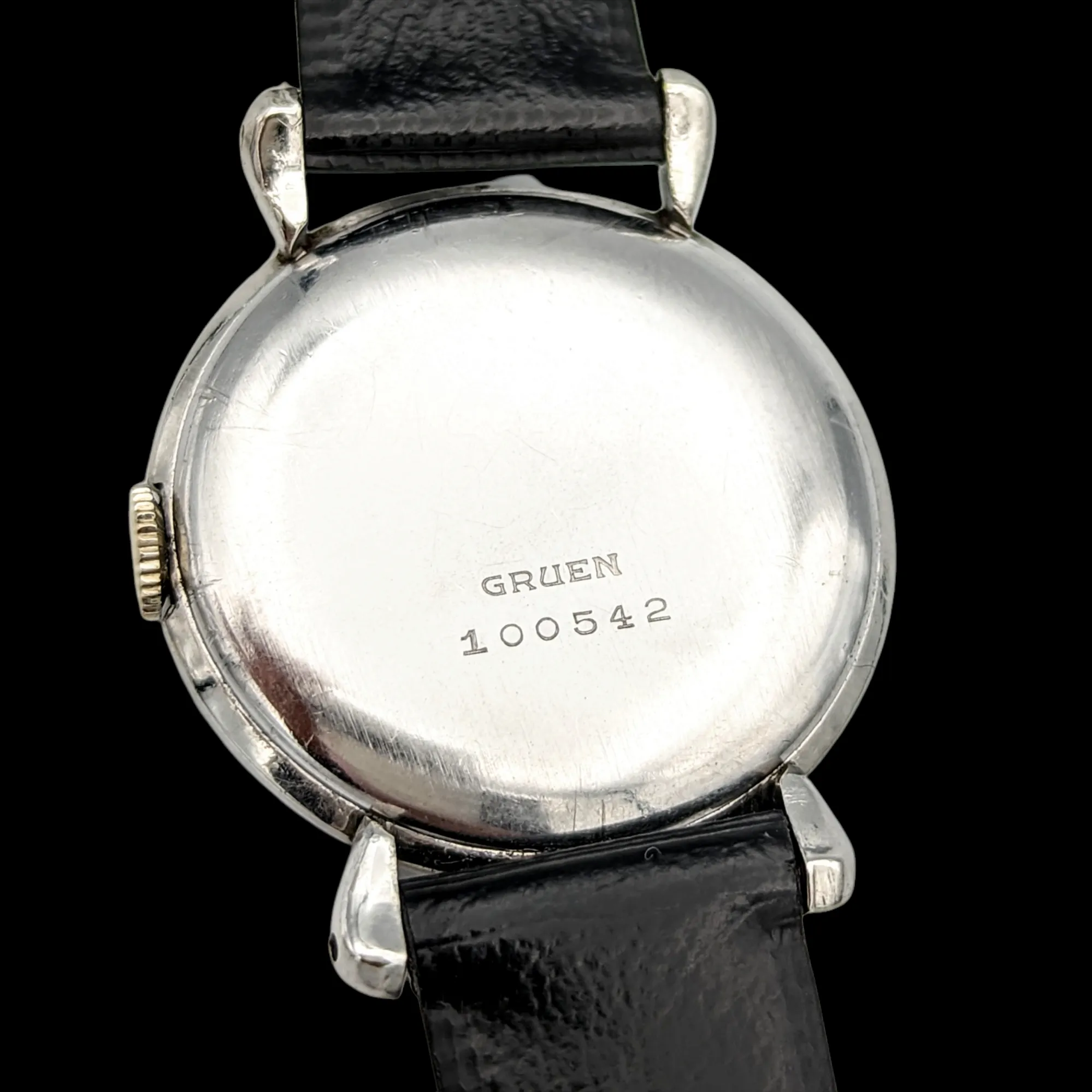 1940's GRUEN Veri-Thin PRECISION Watch 17 Jewels Cal. 420 SS Swiss