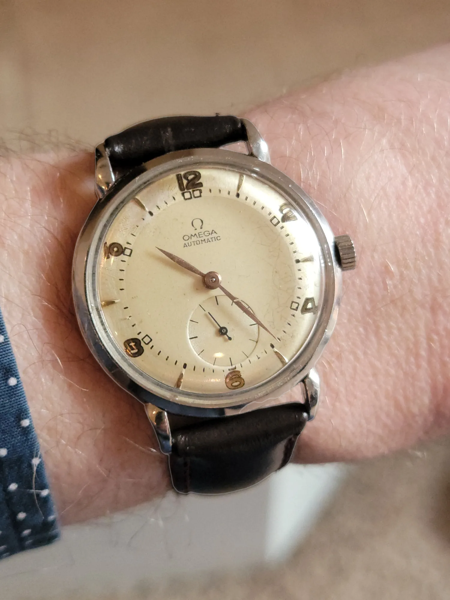 1949 OMEGA Bumper Automatic Watch Cal. 332 Ref. 2398-3