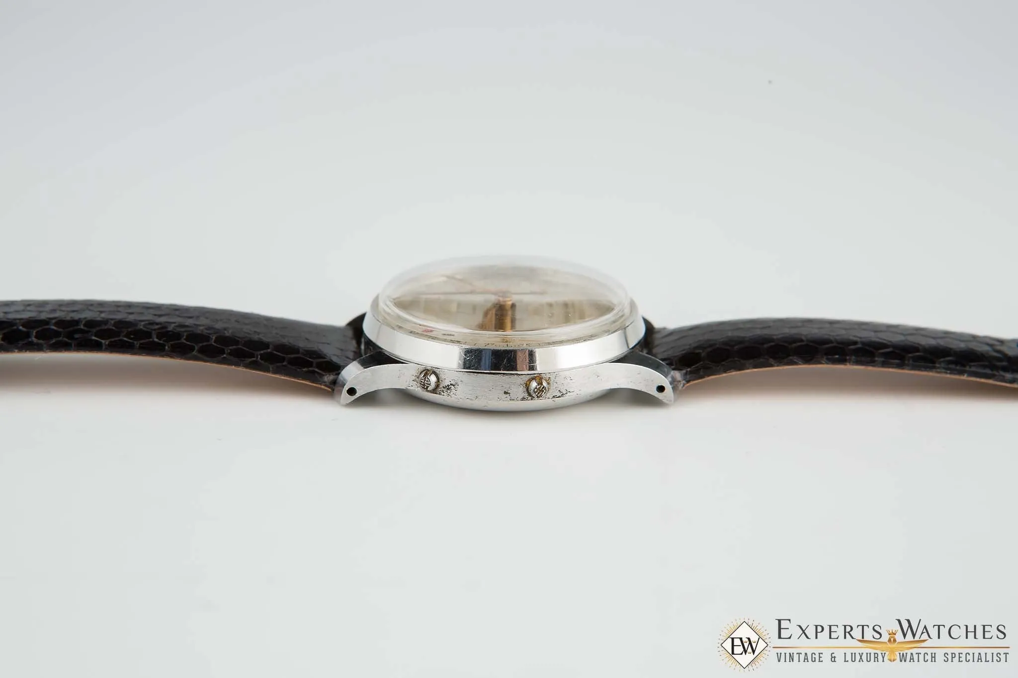 1950 Vintage Kelbert Valjoux 72C Triple Date Calendar Chronograph Serviced Watch