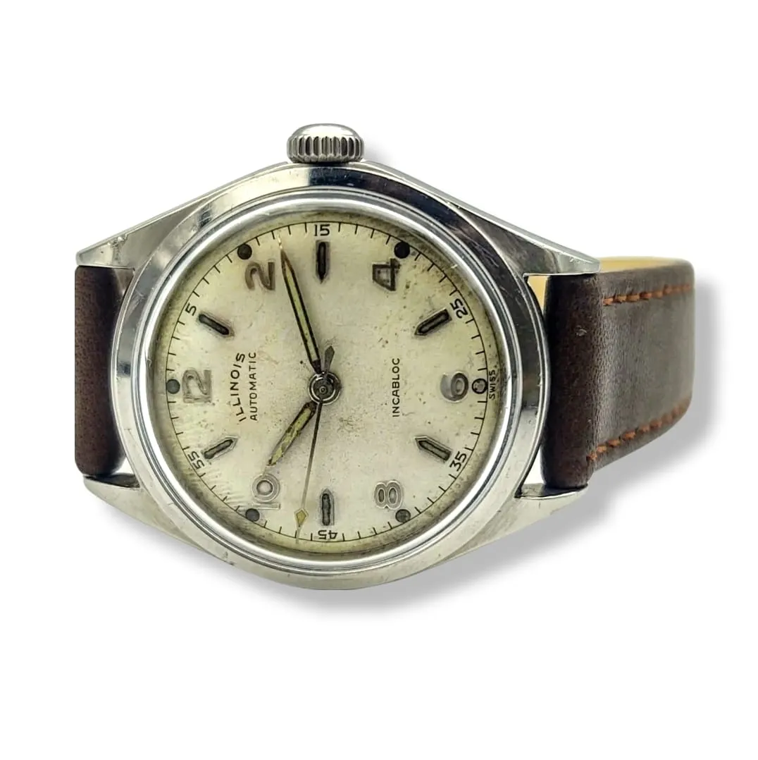 1950's ILLINOIS/Hamilton Automatic Watch Swiss Made