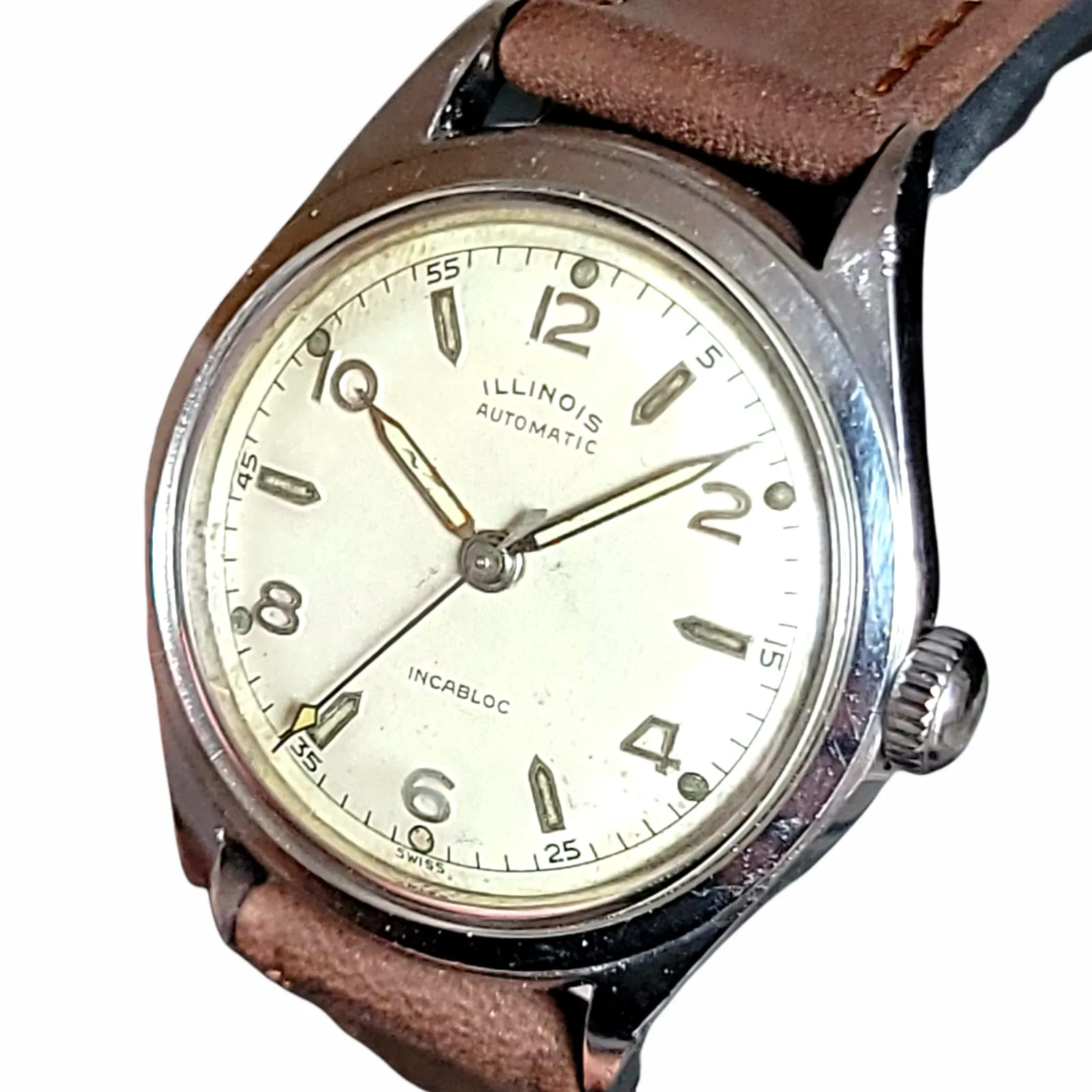 1950's ILLINOIS/Hamilton Automatic Watch Swiss Made