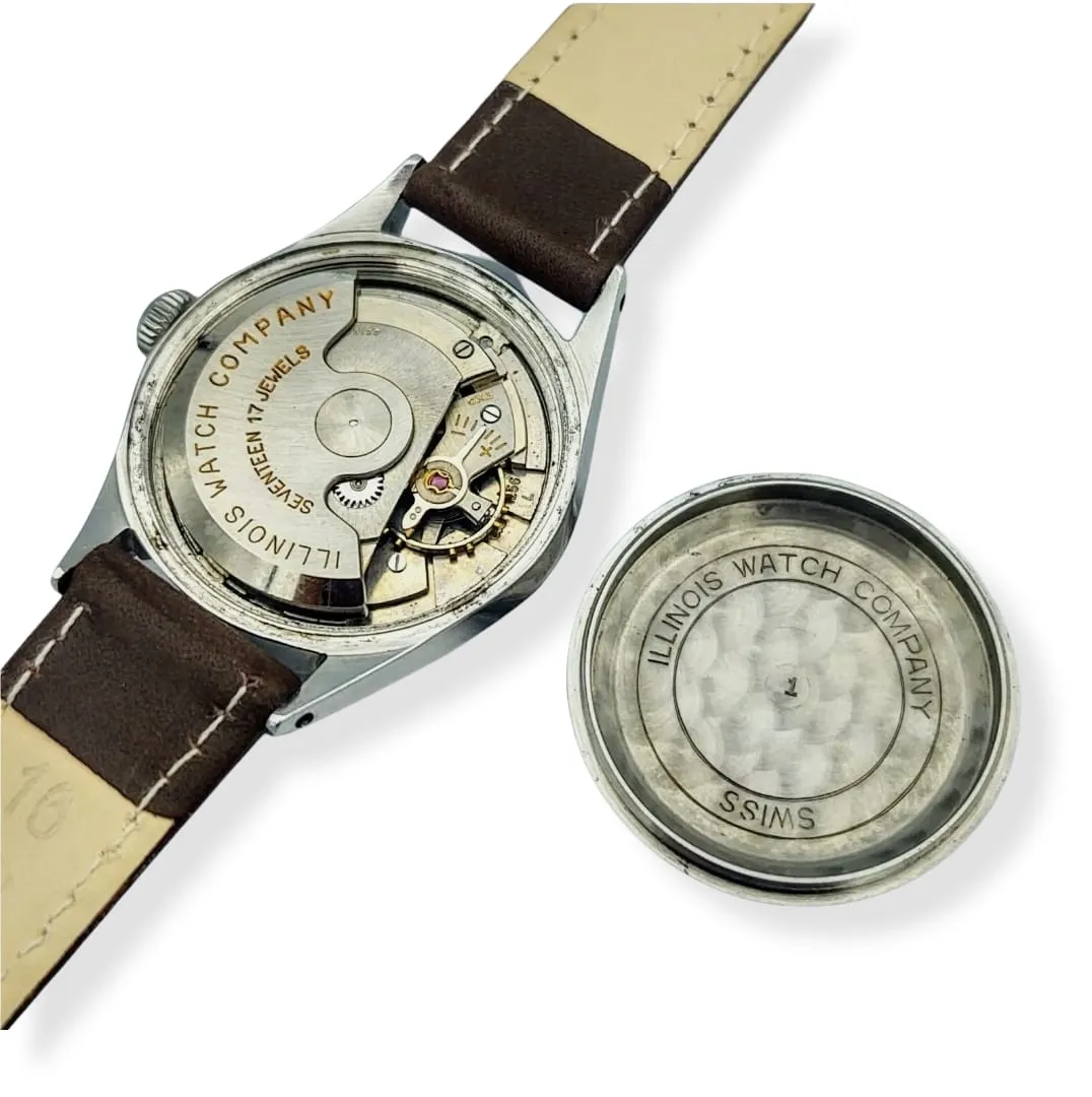 1950's ILLINOIS/Hamilton Automatic Watch Swiss Made