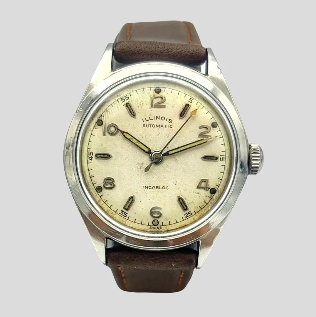 1950's ILLINOIS/Hamilton Automatic Watch Swiss Made