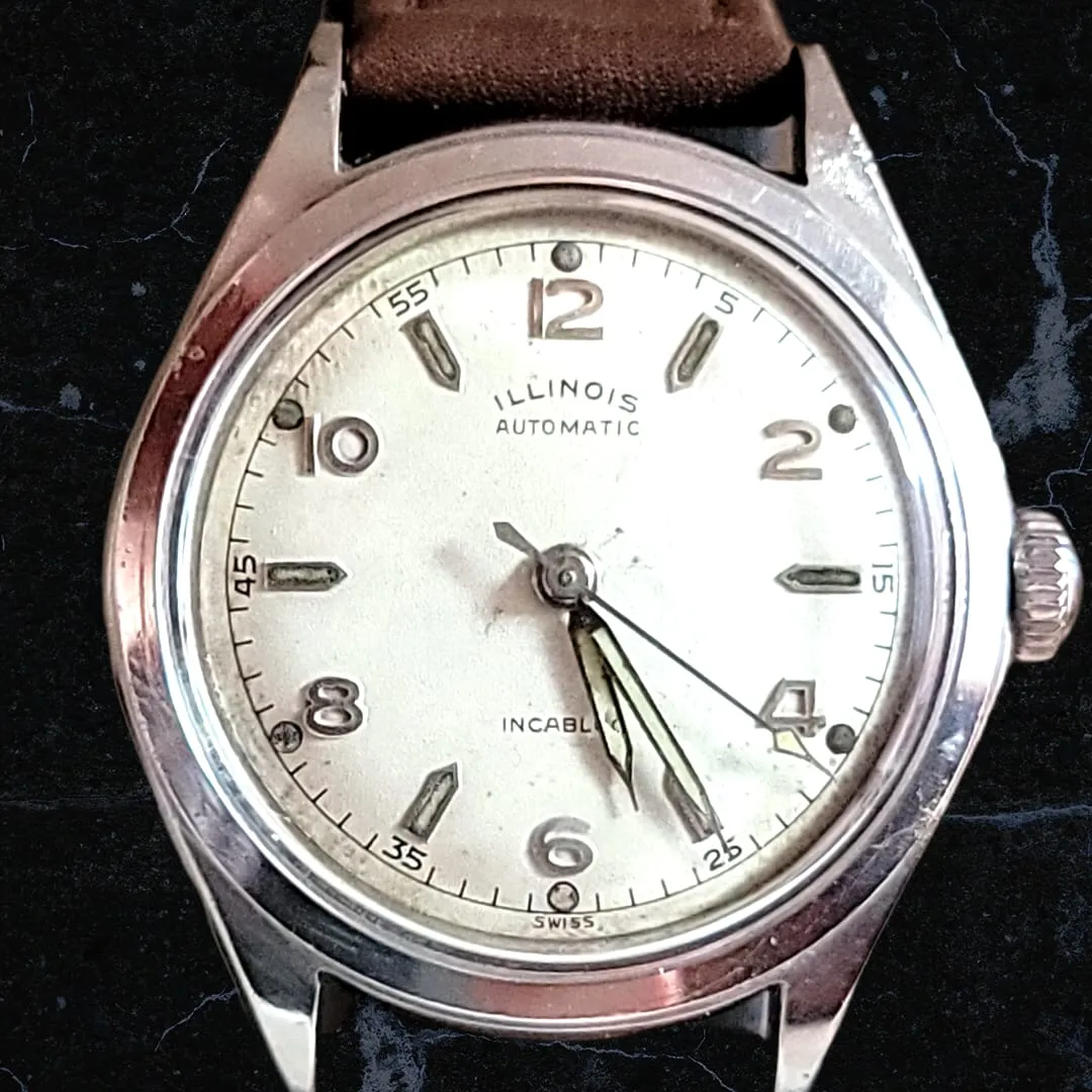 1950's ILLINOIS/Hamilton Automatic Watch Swiss Made