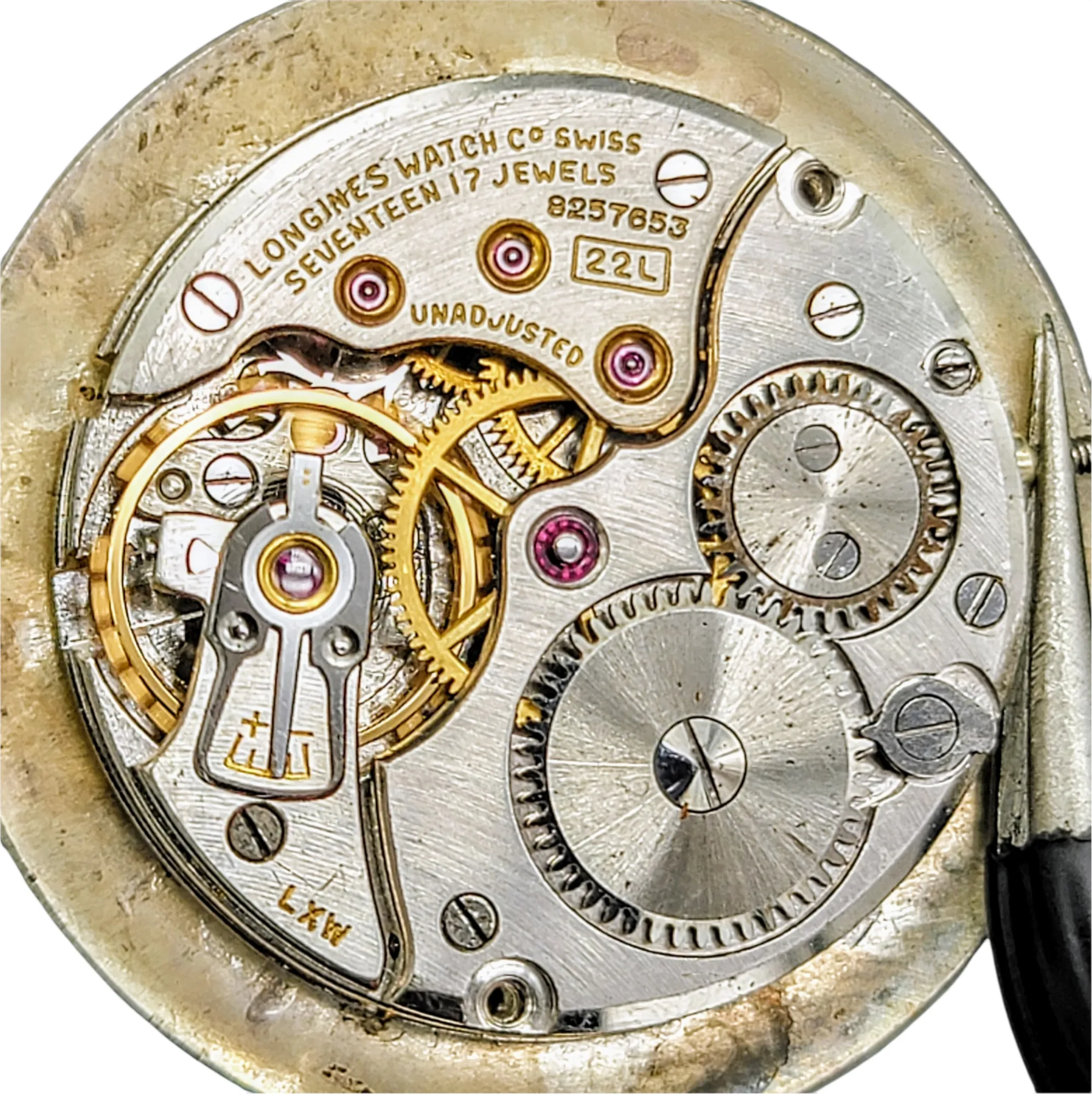 1951 LONGINES 14K Gold Watch Cal. 22L Swiss