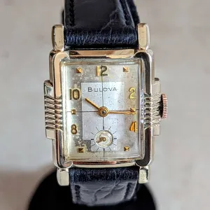 1957 BULOVA Princeton “A” Wristwatch 21-Jewel Cal. 10BP 5 ADJ. USA Made Watch