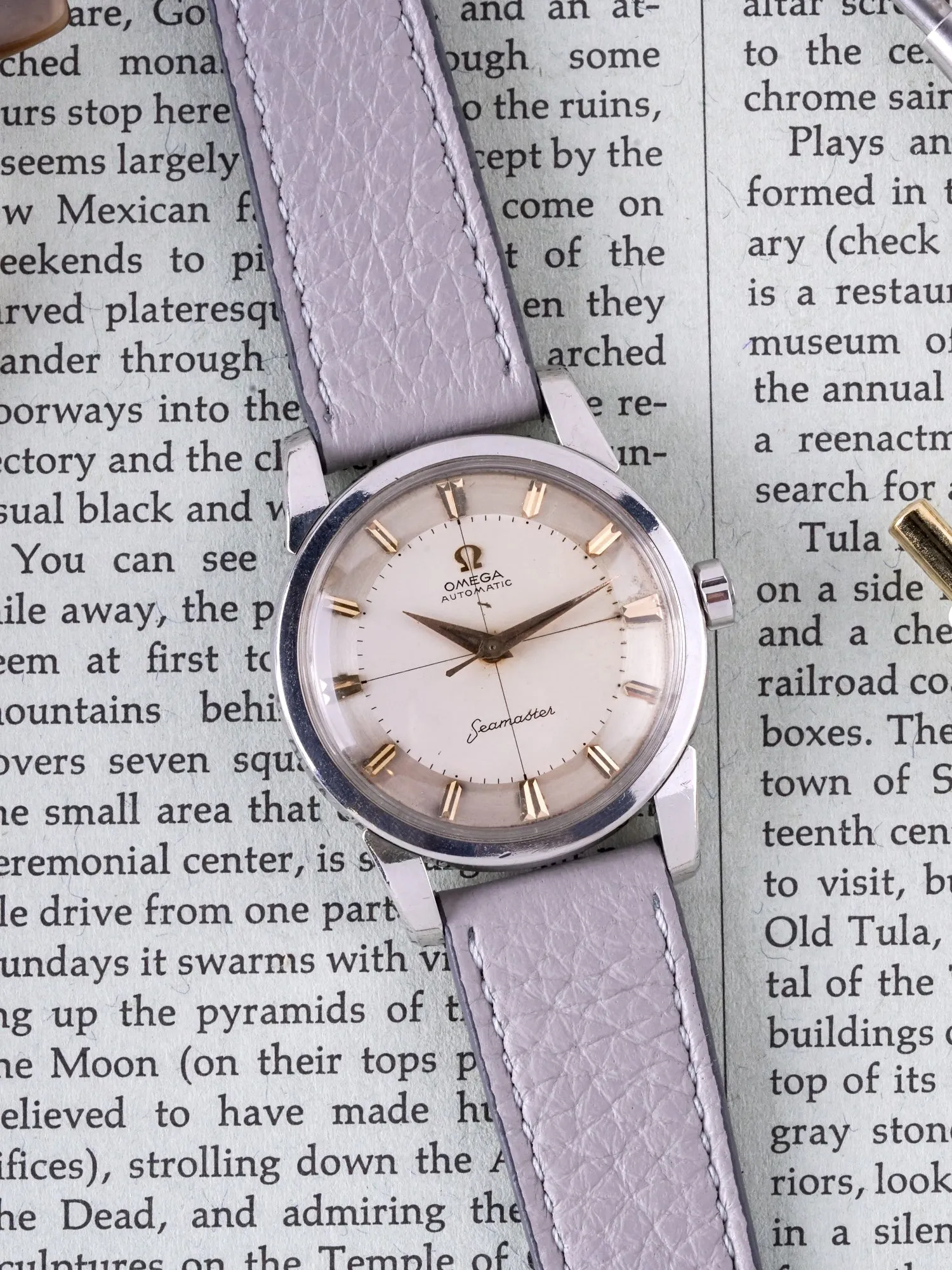 1958 Omega Seamaster Automatic (Ref. 2846 12SC) Cal. 501 "Big Logo Case Back"