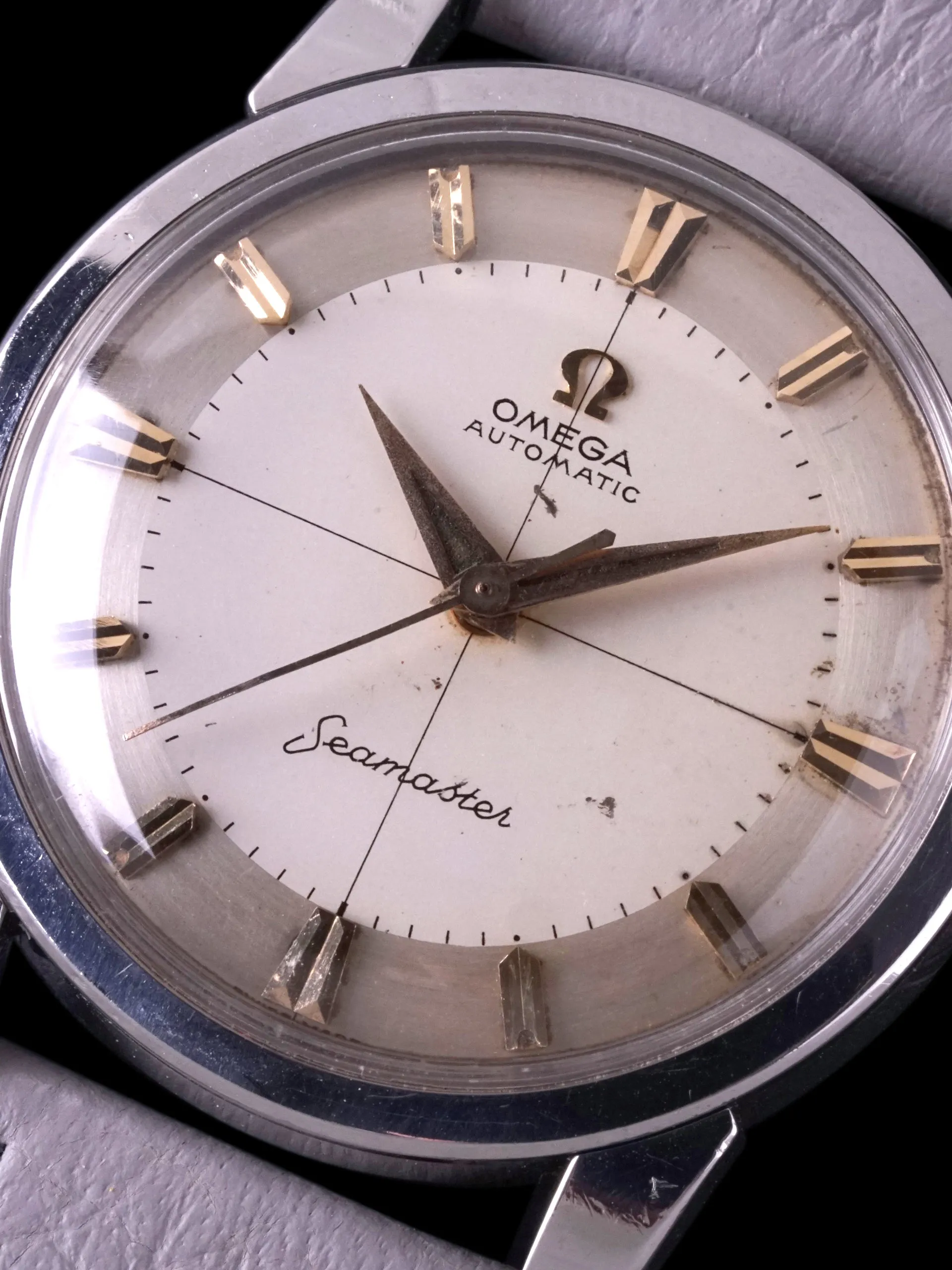 1958 Omega Seamaster Automatic (Ref. 2846 12SC) Cal. 501 "Big Logo Case Back"