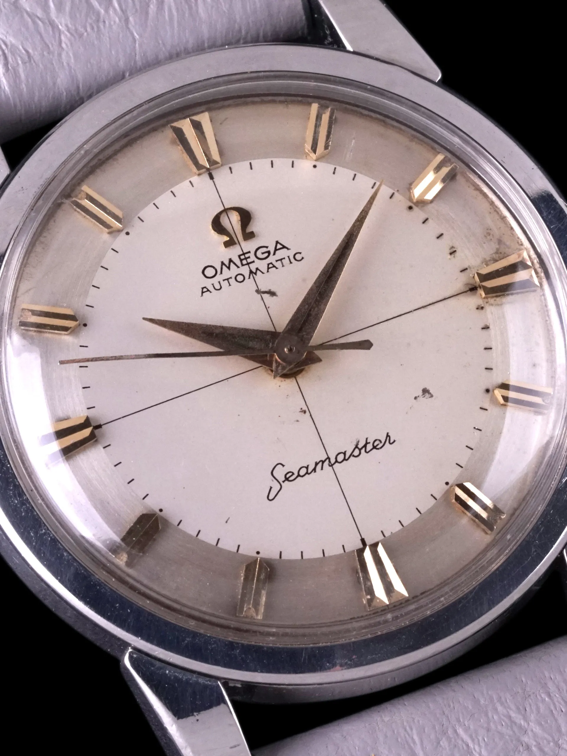 1958 Omega Seamaster Automatic (Ref. 2846 12SC) Cal. 501 "Big Logo Case Back"