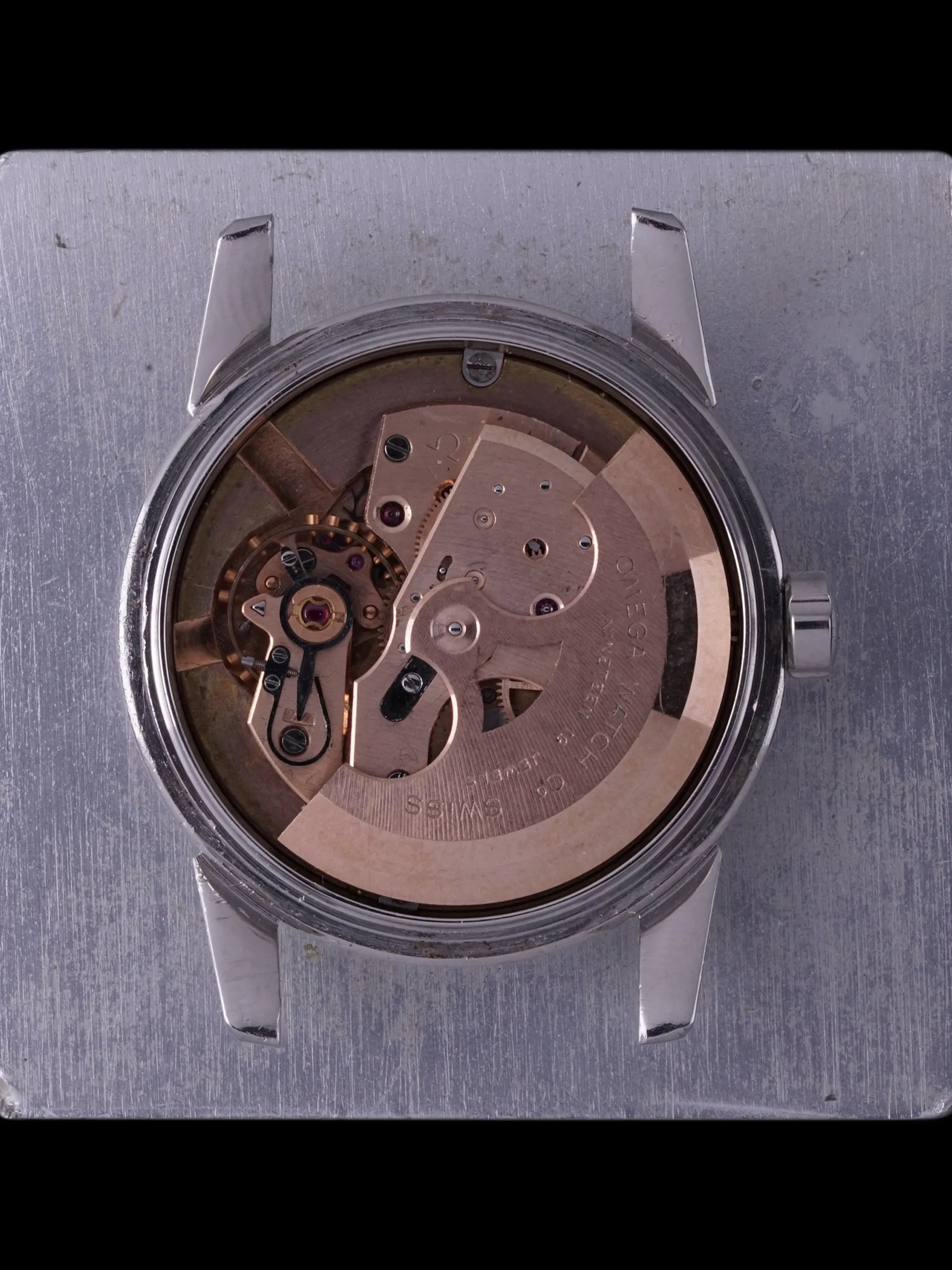 1958 Omega Seamaster Automatic (Ref. 2846 12SC) Cal. 501 "Big Logo Case Back"