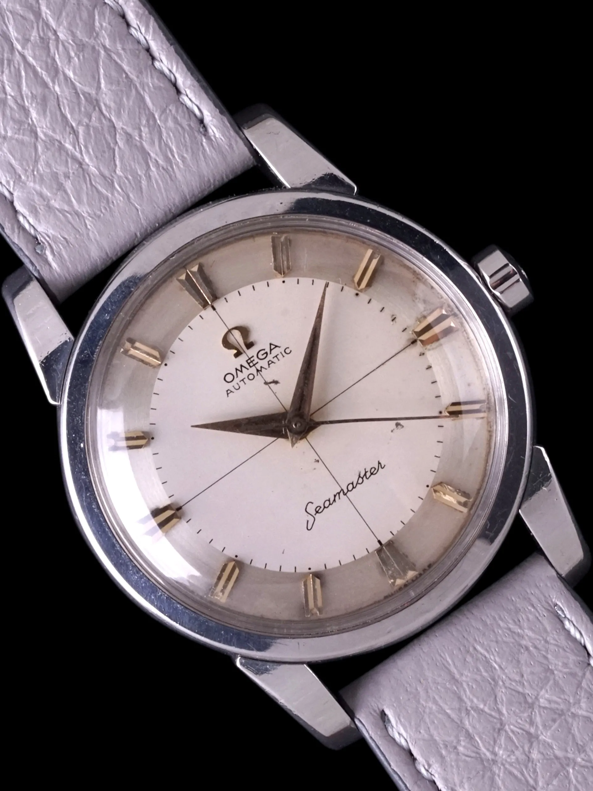 1958 Omega Seamaster Automatic (Ref. 2846 12SC) Cal. 501 "Big Logo Case Back"