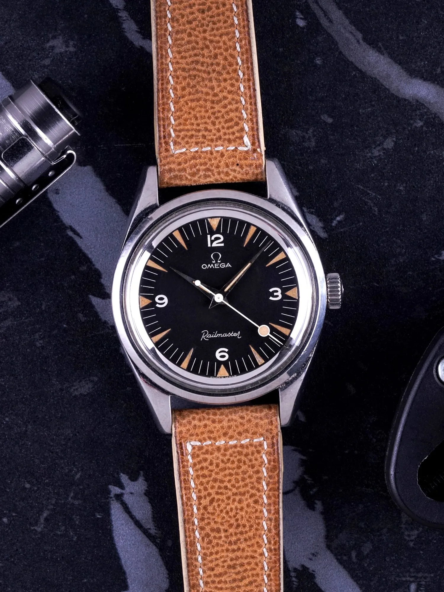 1960 Omega Railmaster (Ref. 2914-6) "Lollipop"