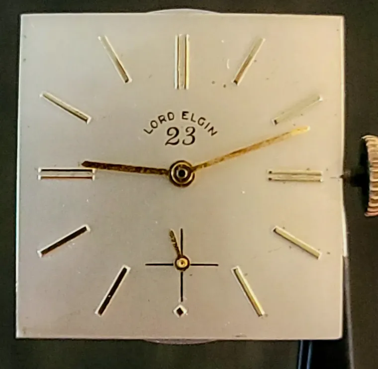 1960's LORD ELGIN Watch 23 Jewels U.S.A.