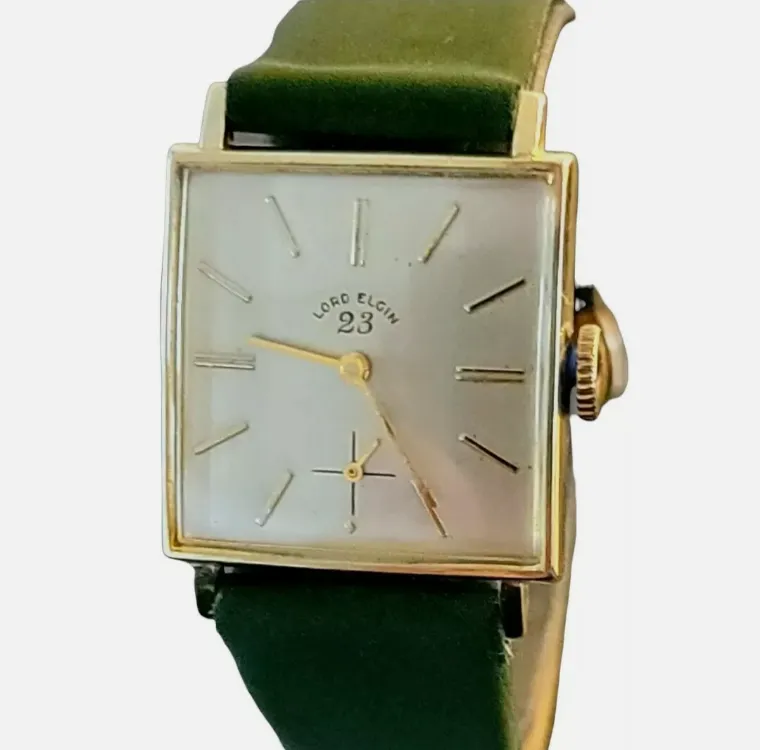 1960's LORD ELGIN Watch 23 Jewels U.S.A.