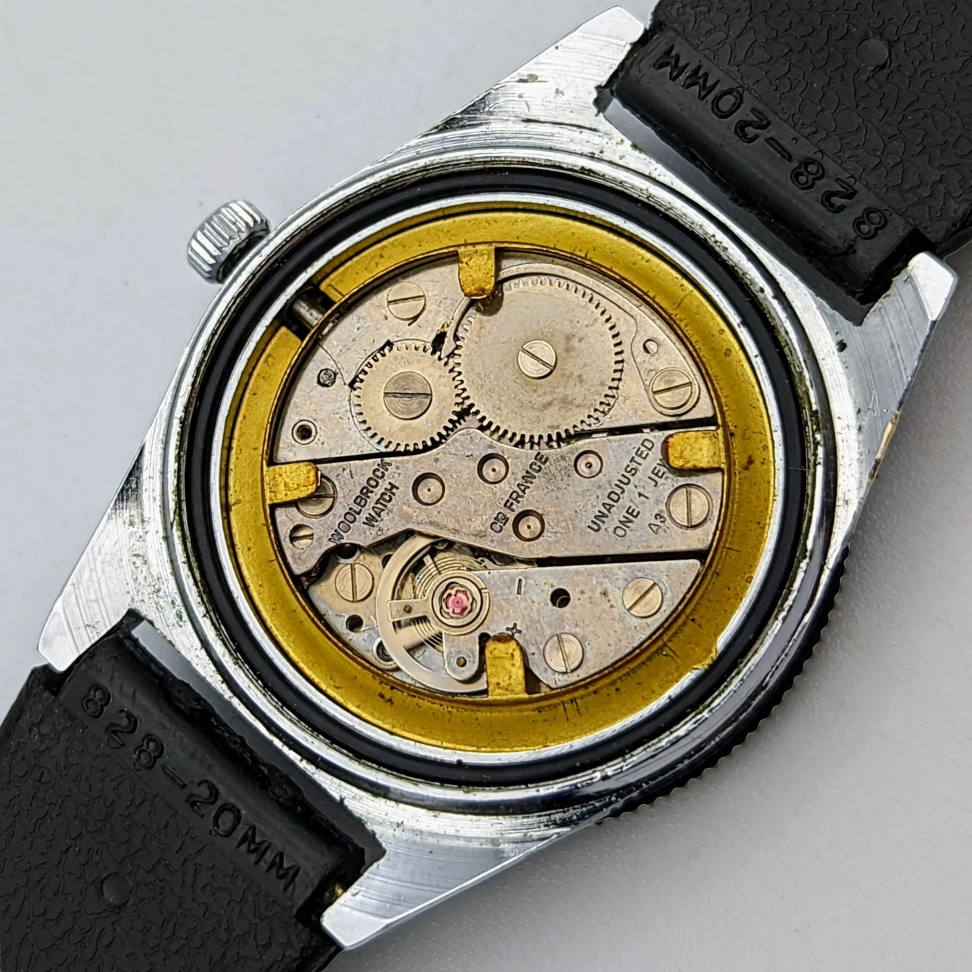 1960's WOLBROOK The Skindriver Worldtimer Watch France Made