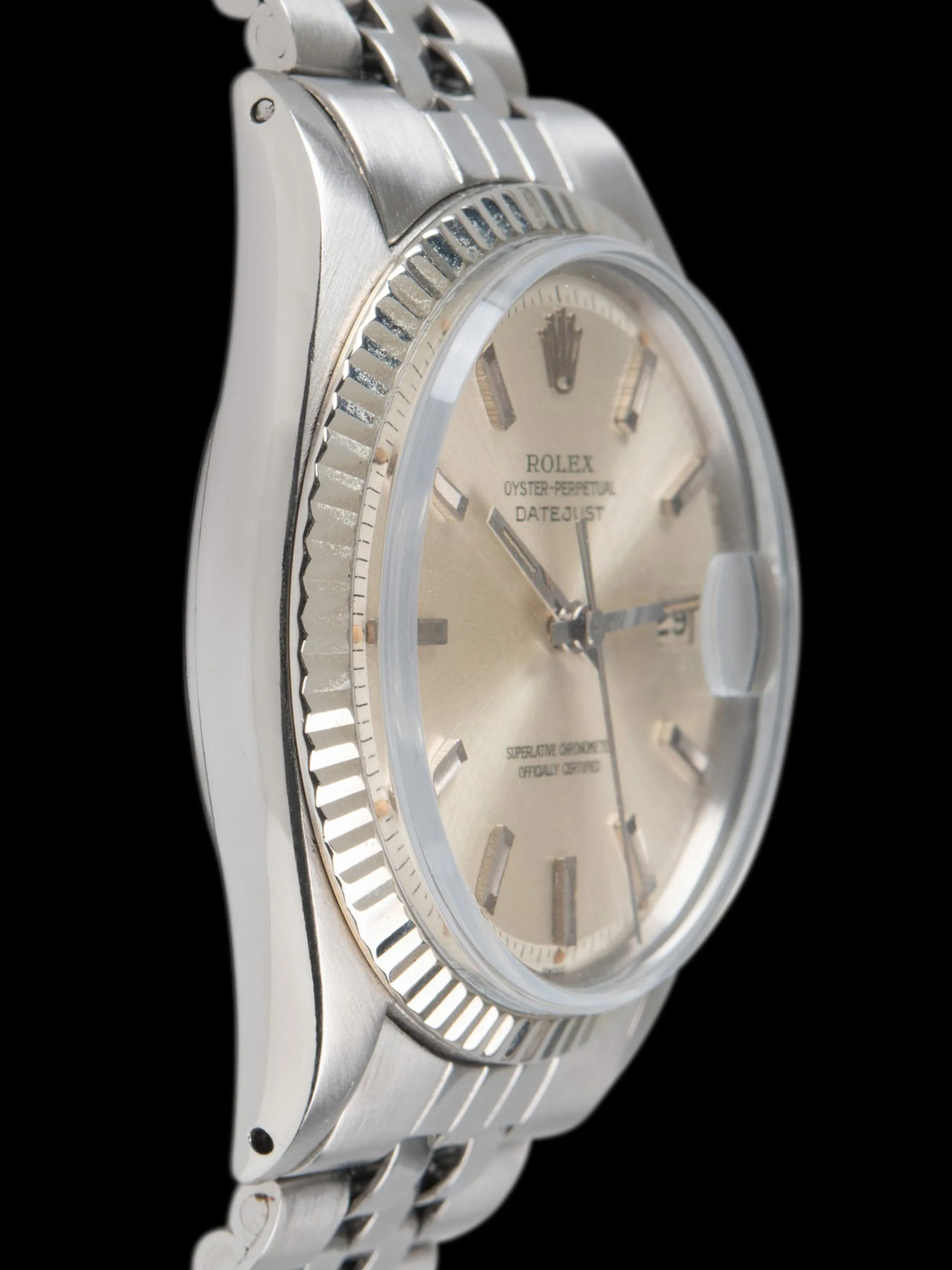 1964 Rolex Datejust (Ref. 1601) Silver "SWISS" Only Dial