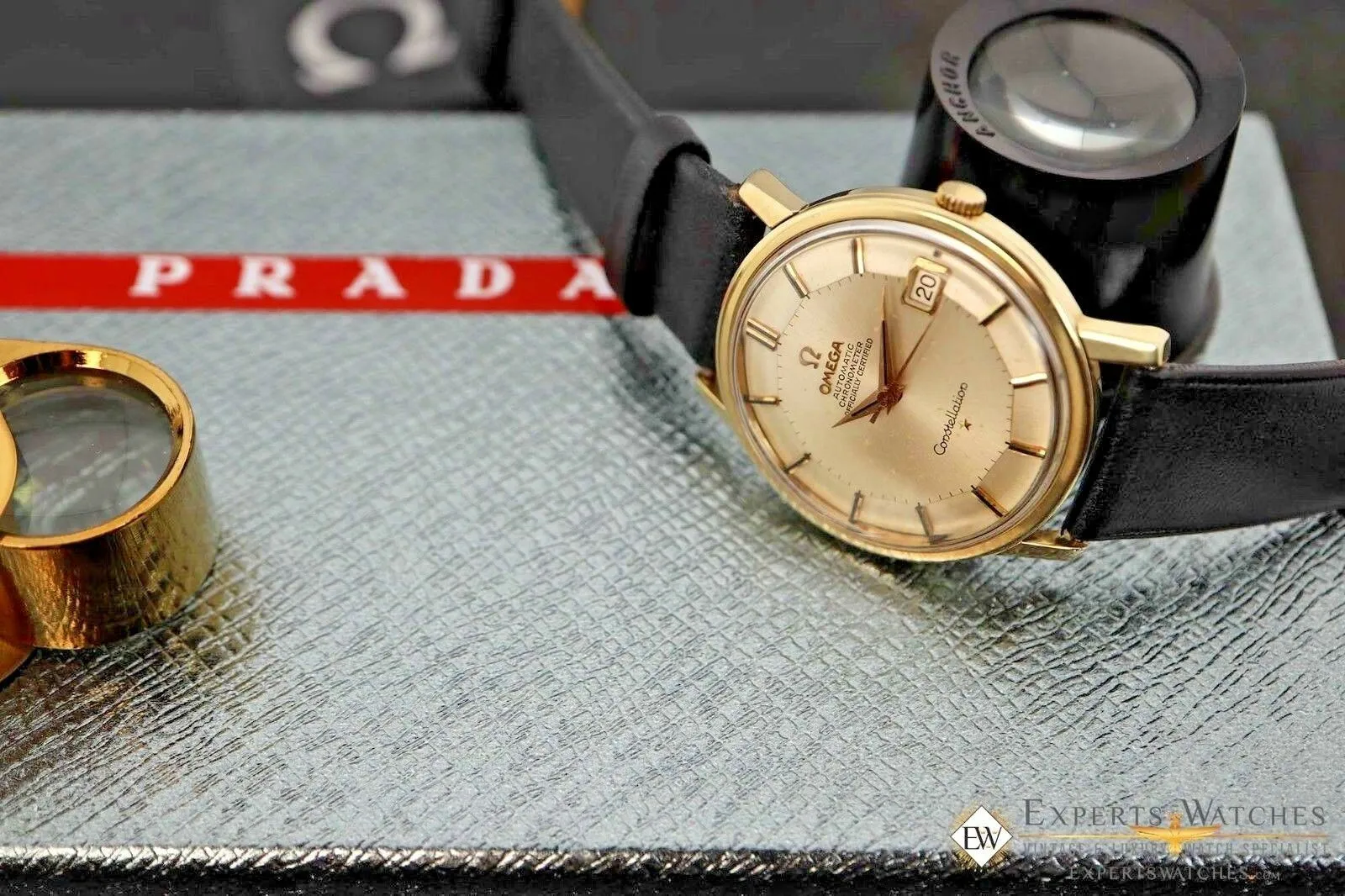 1966 Serviced Vintage Omega Constellation Gold Plated Cal 564 168.010 Pie Pan
