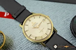 1966 Serviced Vintage Omega Constellation Gold Plated Cal 564 168.010 Pie Pan