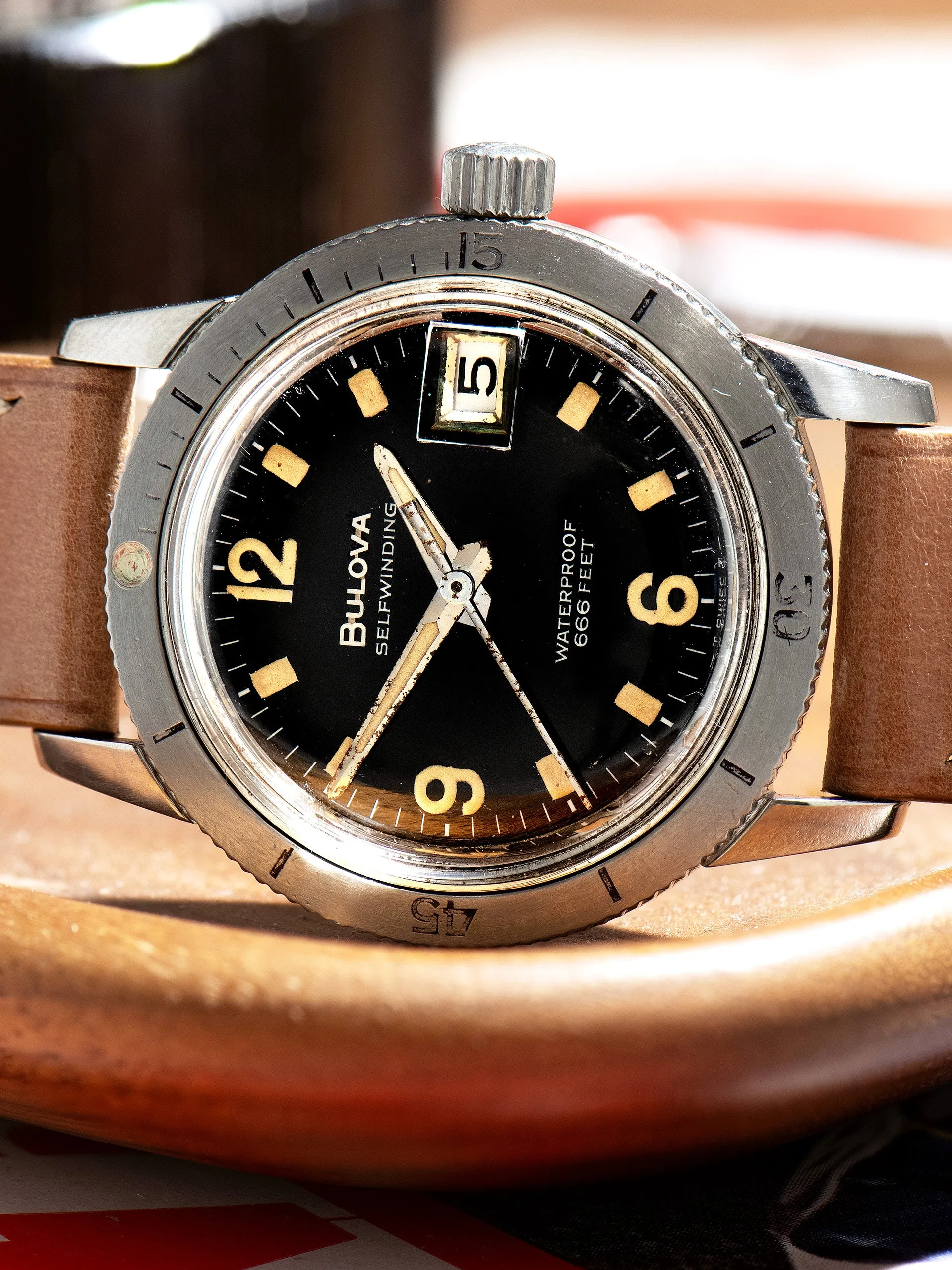 1968 Bulova Snorkel Skindiver (Ref. 386-4) “Devil Diver”