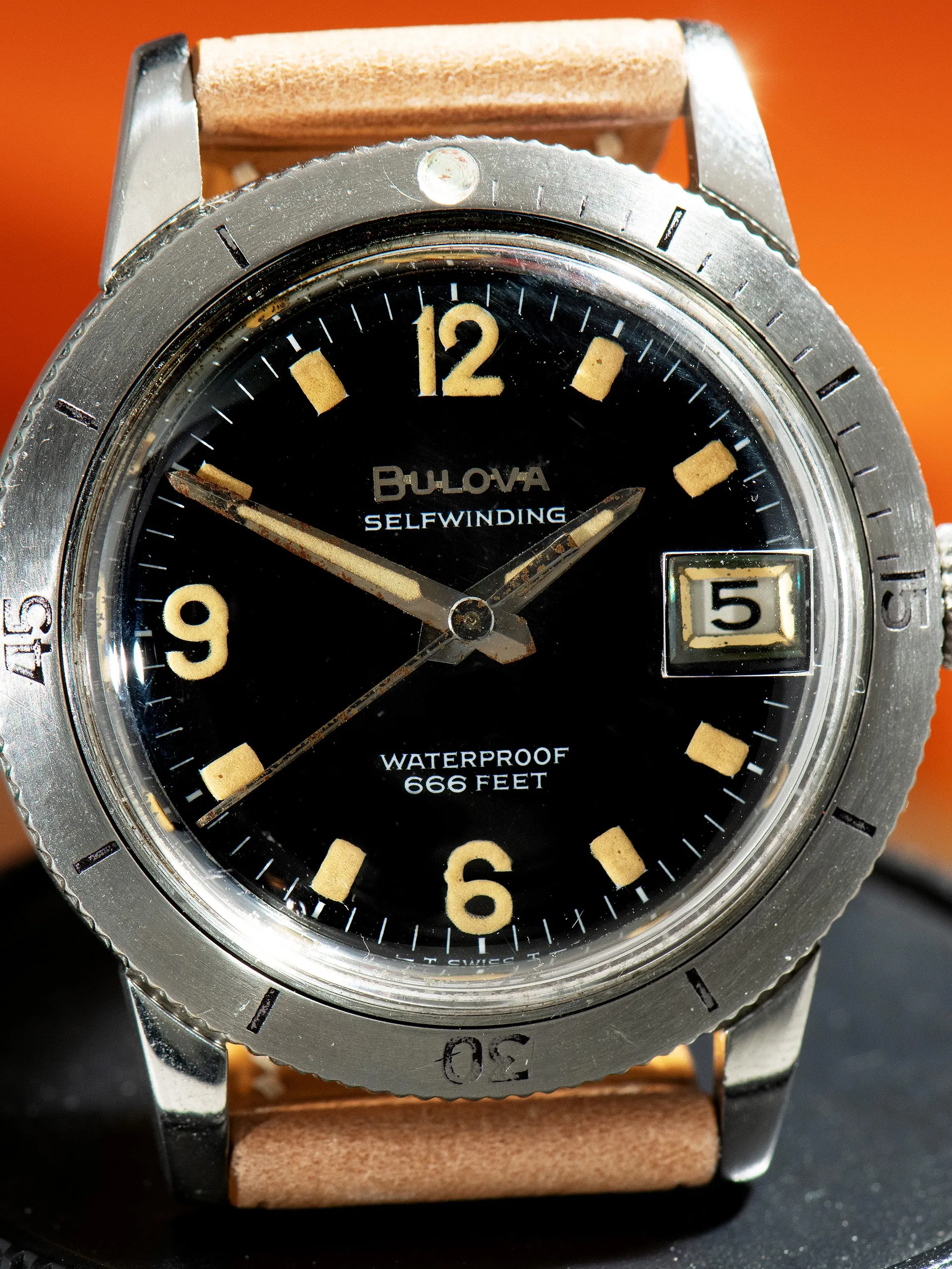 1968 Bulova Snorkel Skindiver (Ref. 386-4) “Devil Diver”