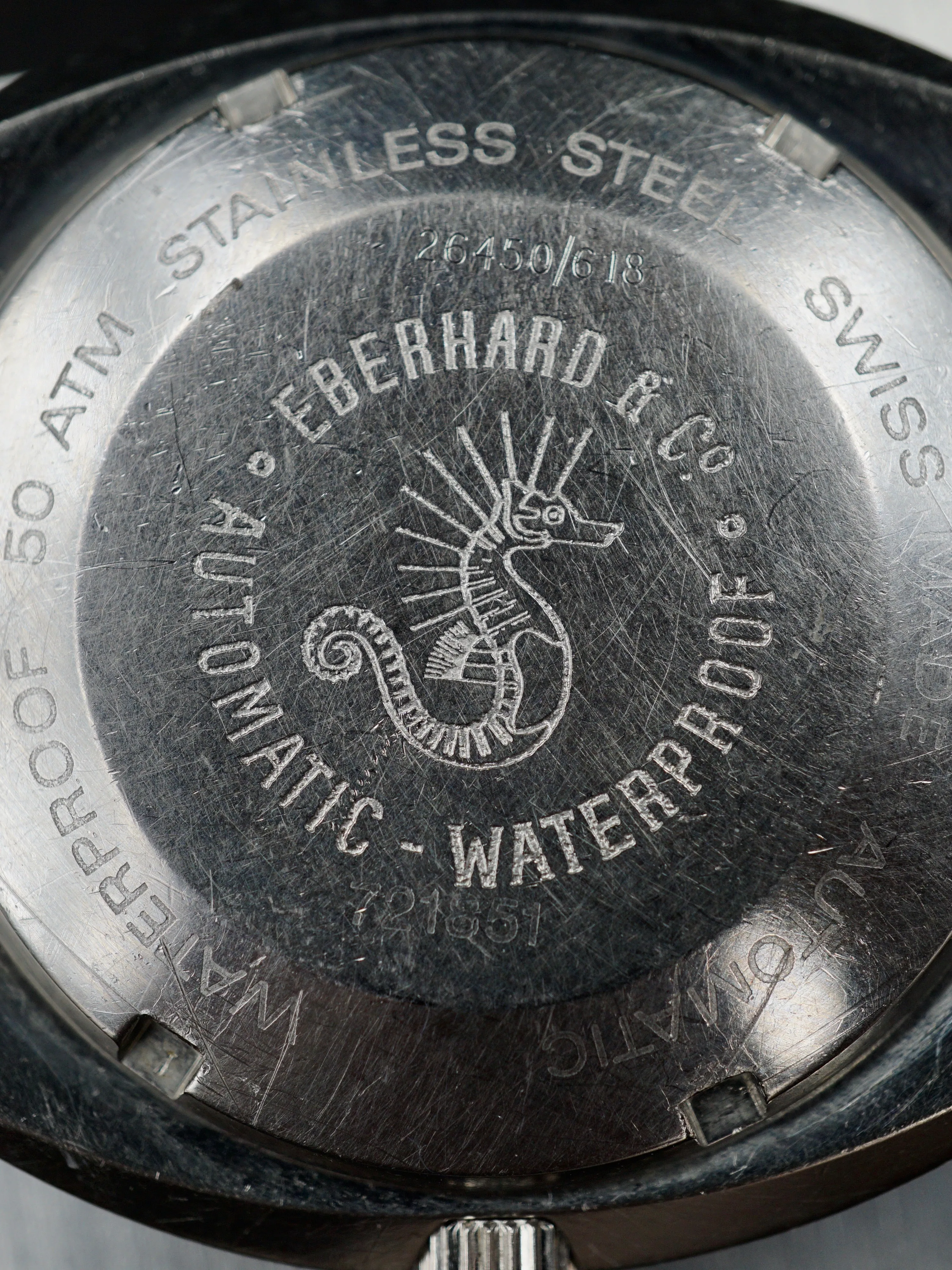 1970s Eberhard Scafograf Diver