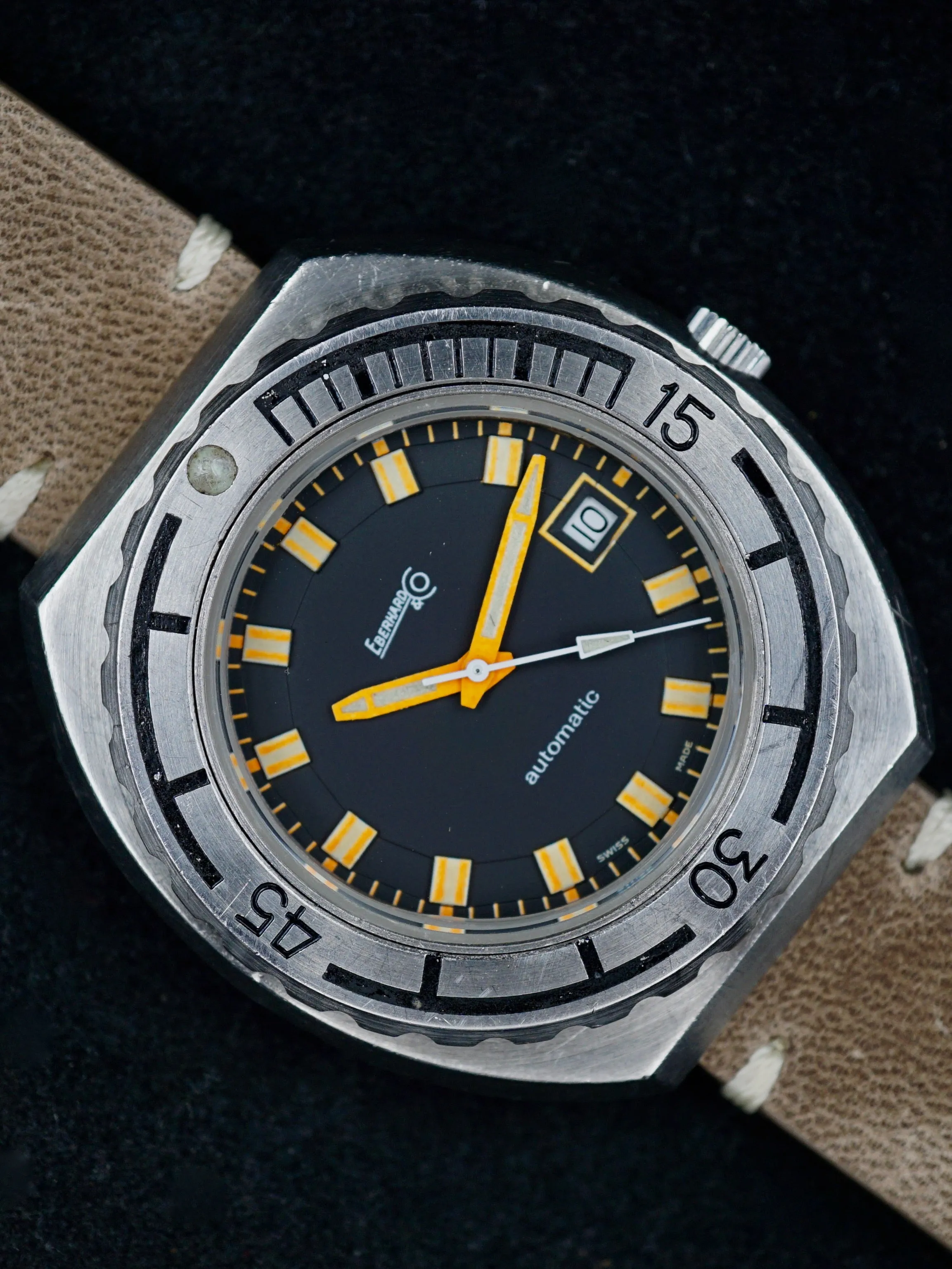 1970s Eberhard Scafograf Diver