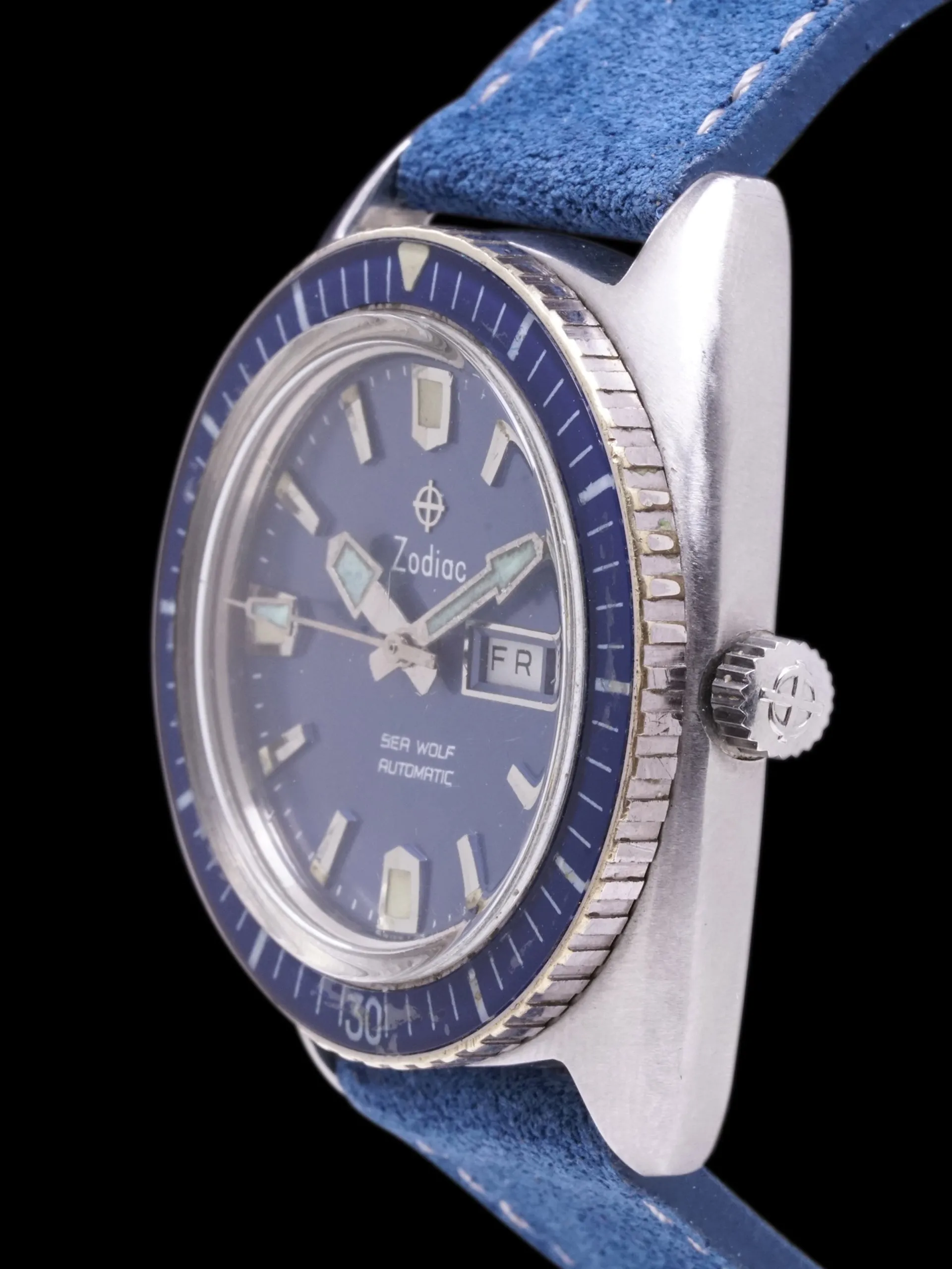 1970s Zodiac Sea Wolf Day-Date (Ref. 762-966)