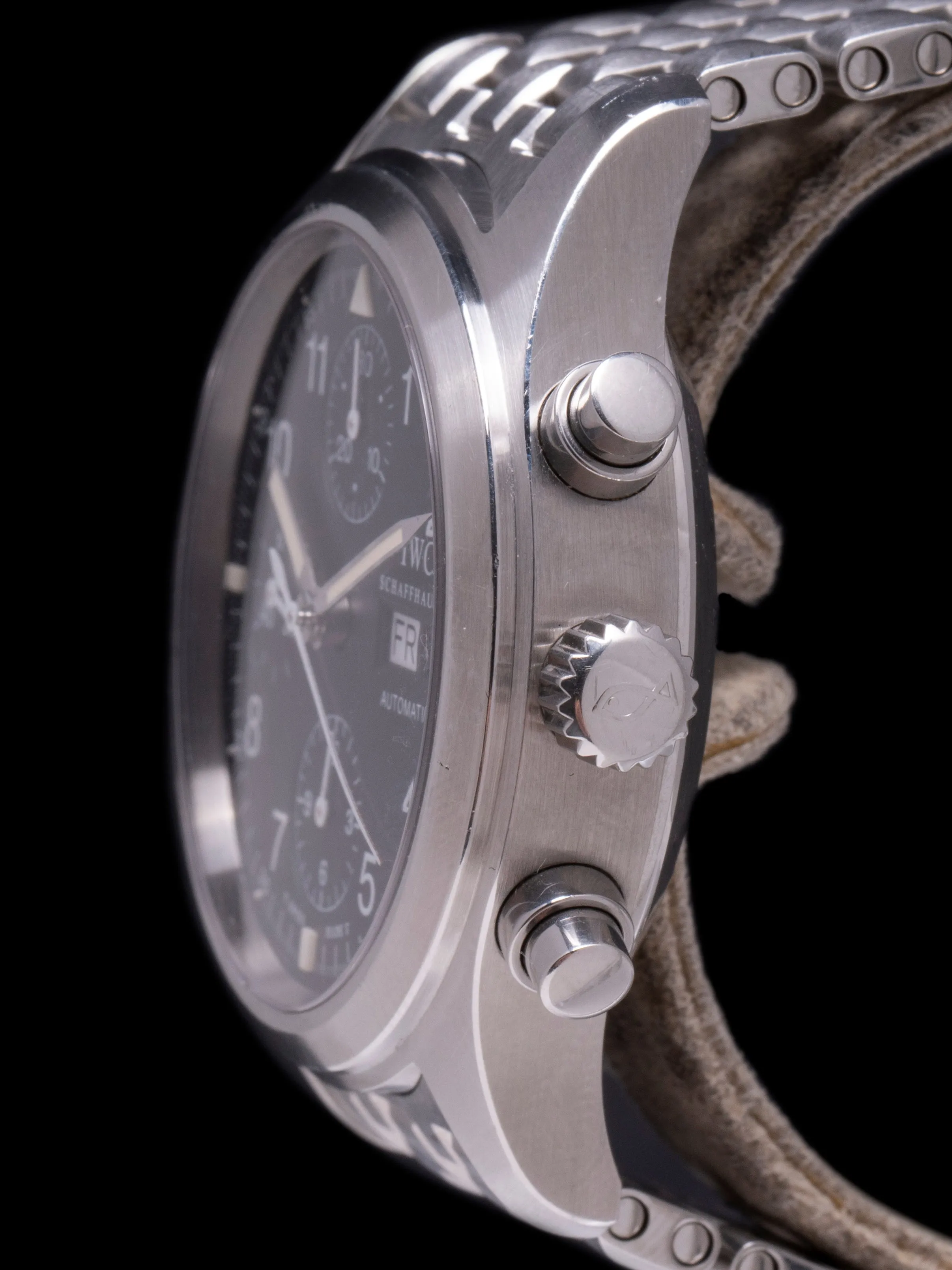 1990s IWC Flieger Chronograph (Ref. 3706) With Box and Papers
