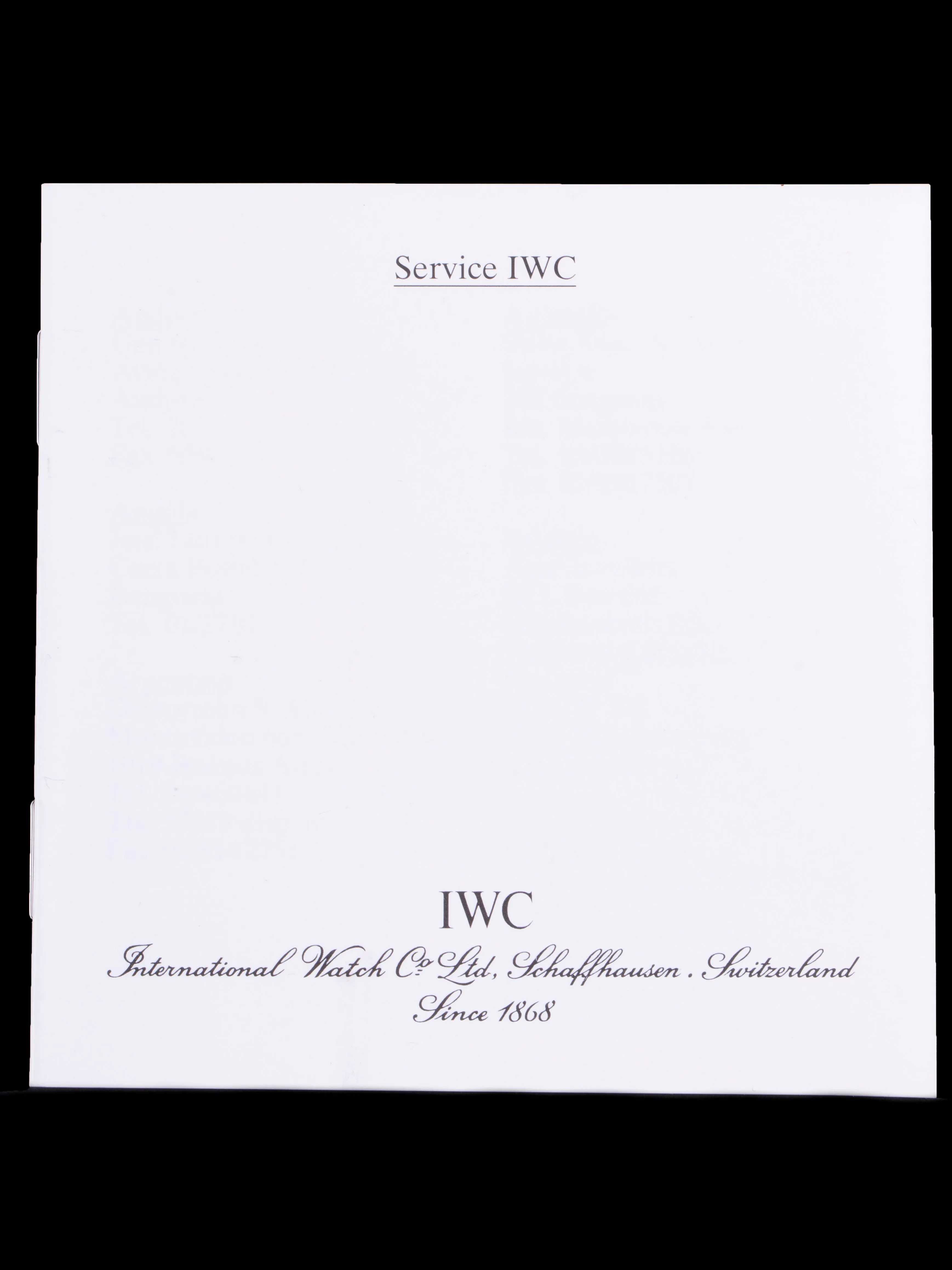 1990s IWC Flieger Chronograph (Ref. 3706) With Box and Papers
