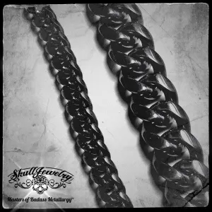 24" Thick Black Necklace (2 thicknesses)