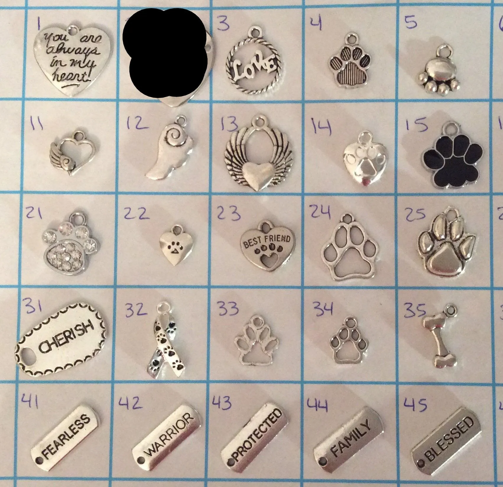 Add A Charm Listing for Jules Obsession Expandable Bracelets Dog Cat Pet Charms