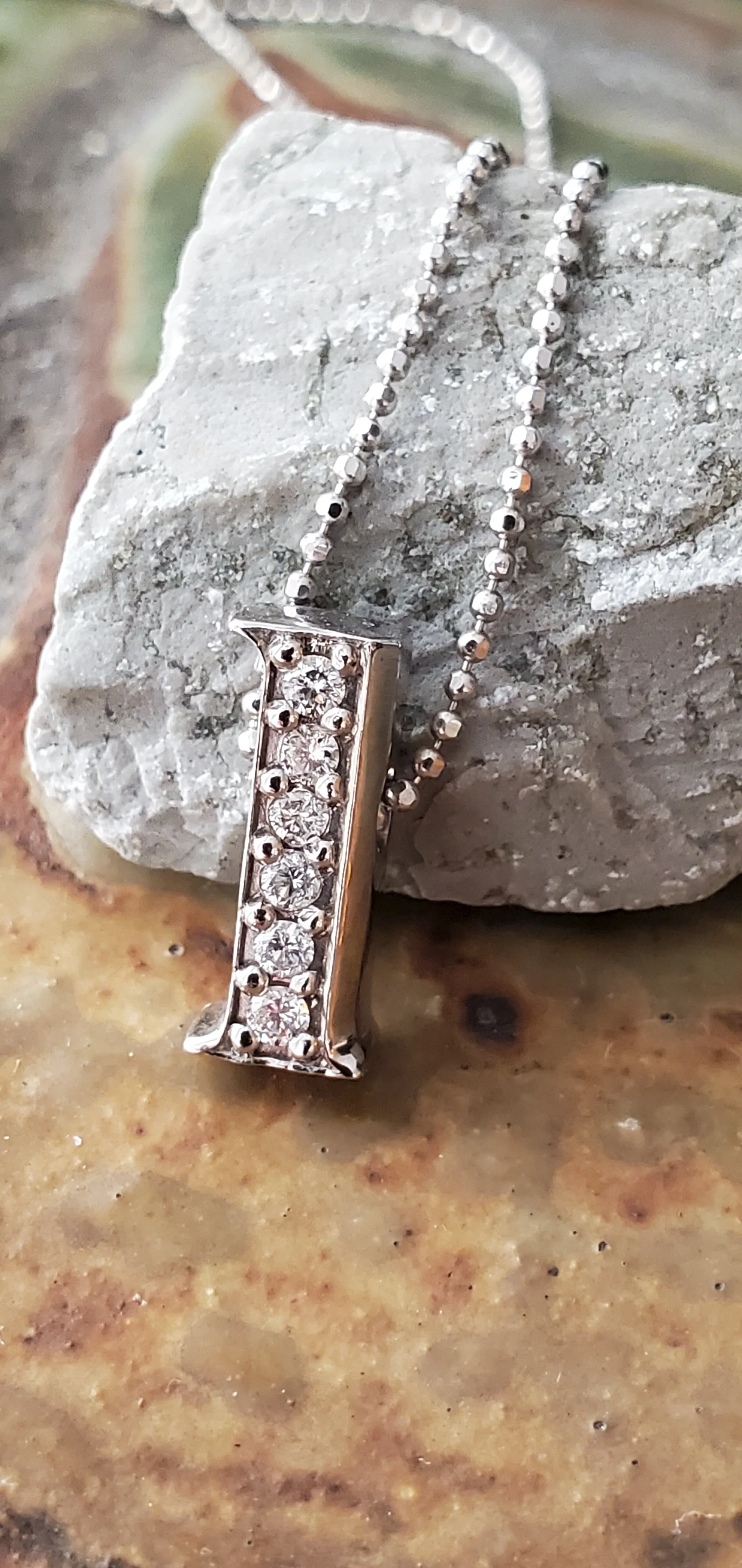 Alex Woo 14K White Gold Diamond Necklace