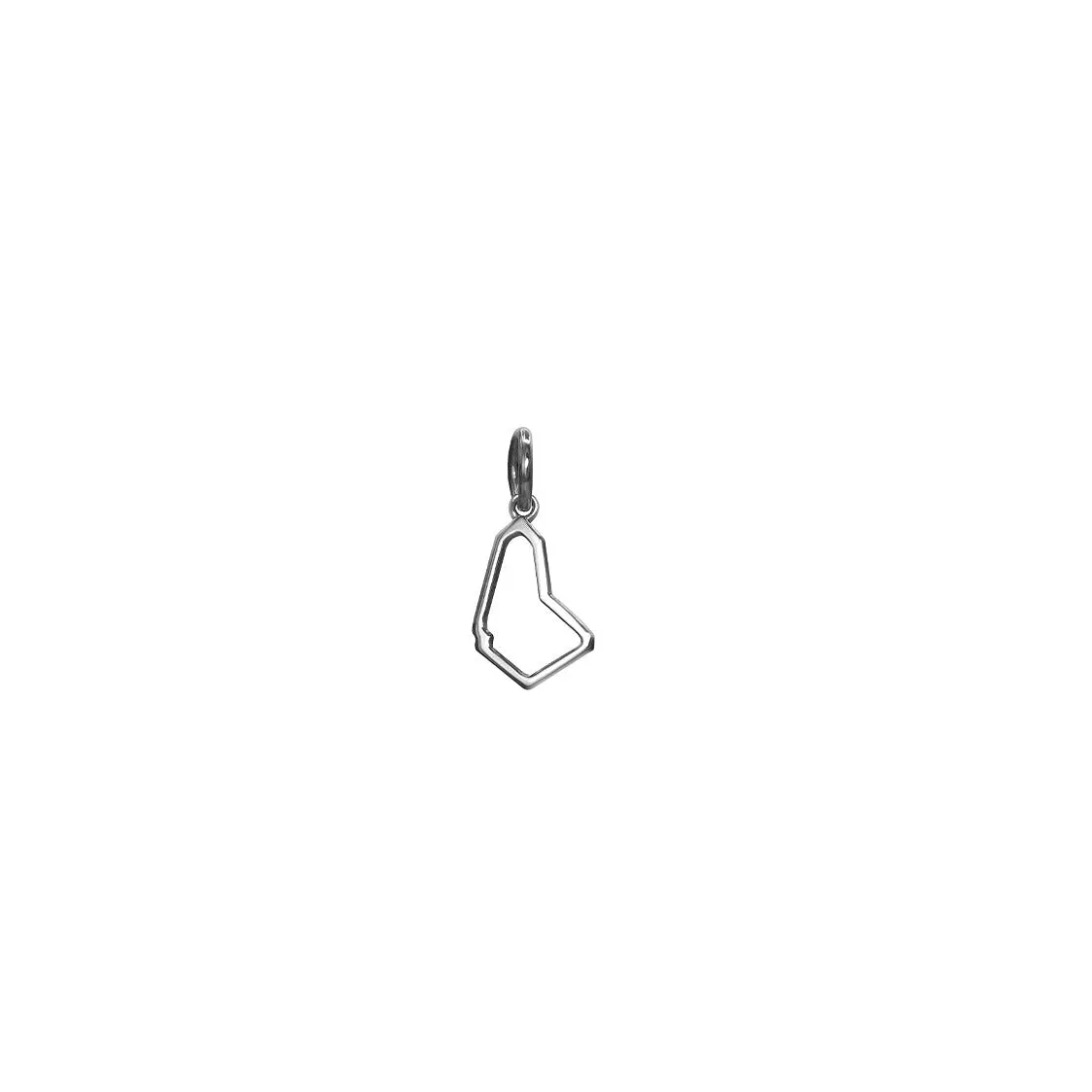 Barbados Outline Charm