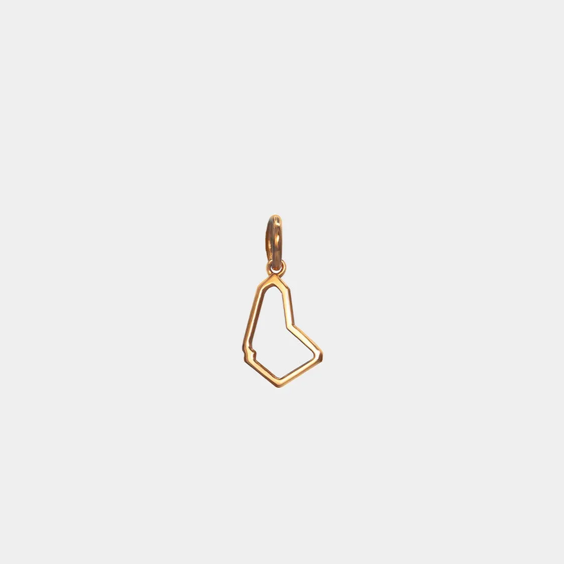 Barbados Outline Charm
