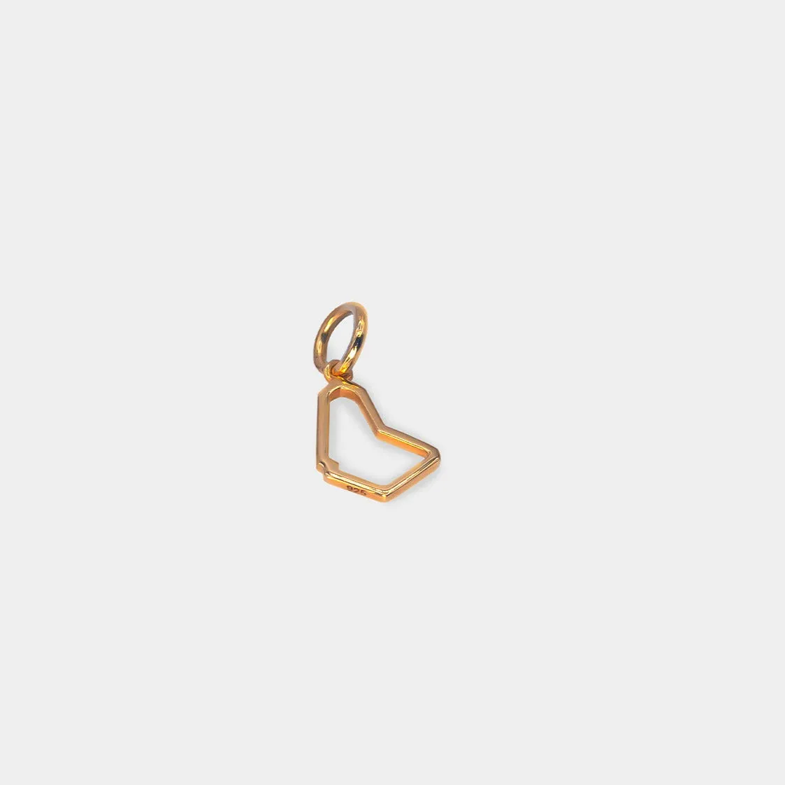 Barbados Outline Charm