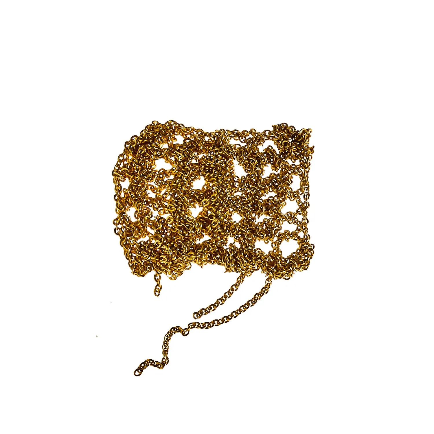 Baroque Slim Necklace in Silver   Gold   Haze
