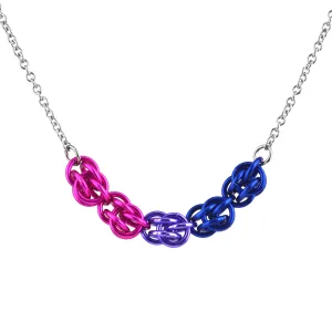 Bisexual Pride - Petite Necklace